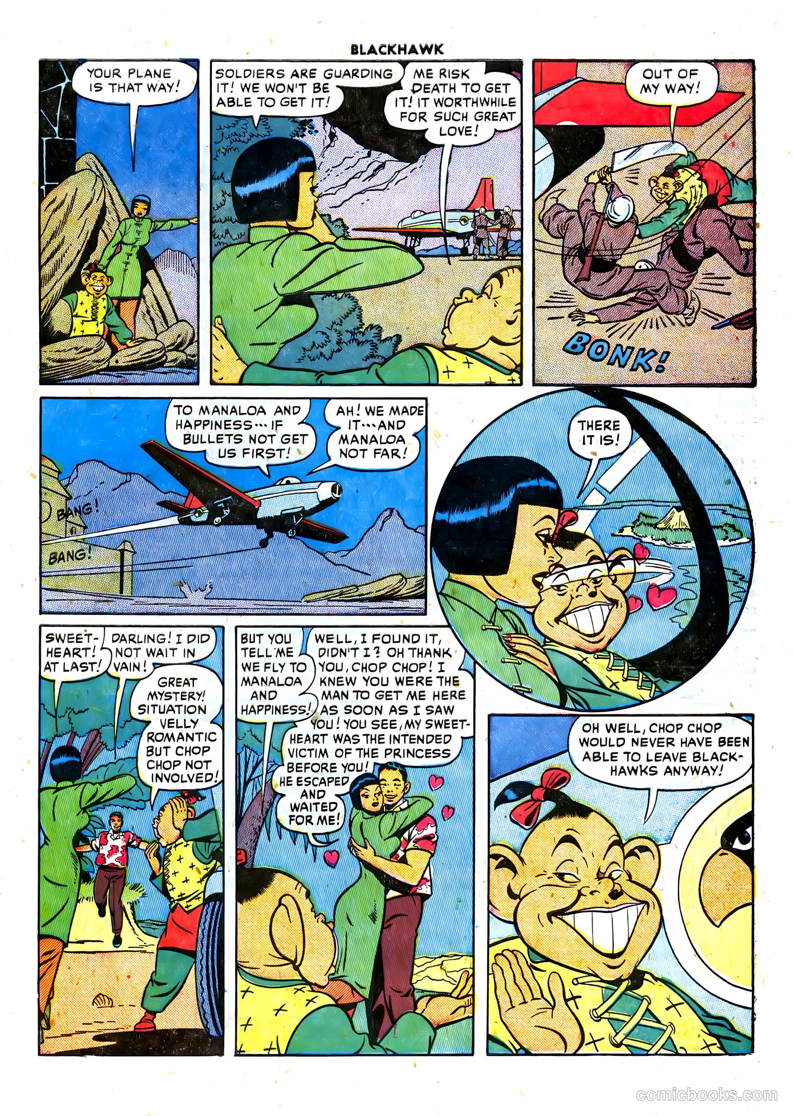 Blackhawk #36 (1951) — page 39 of 52