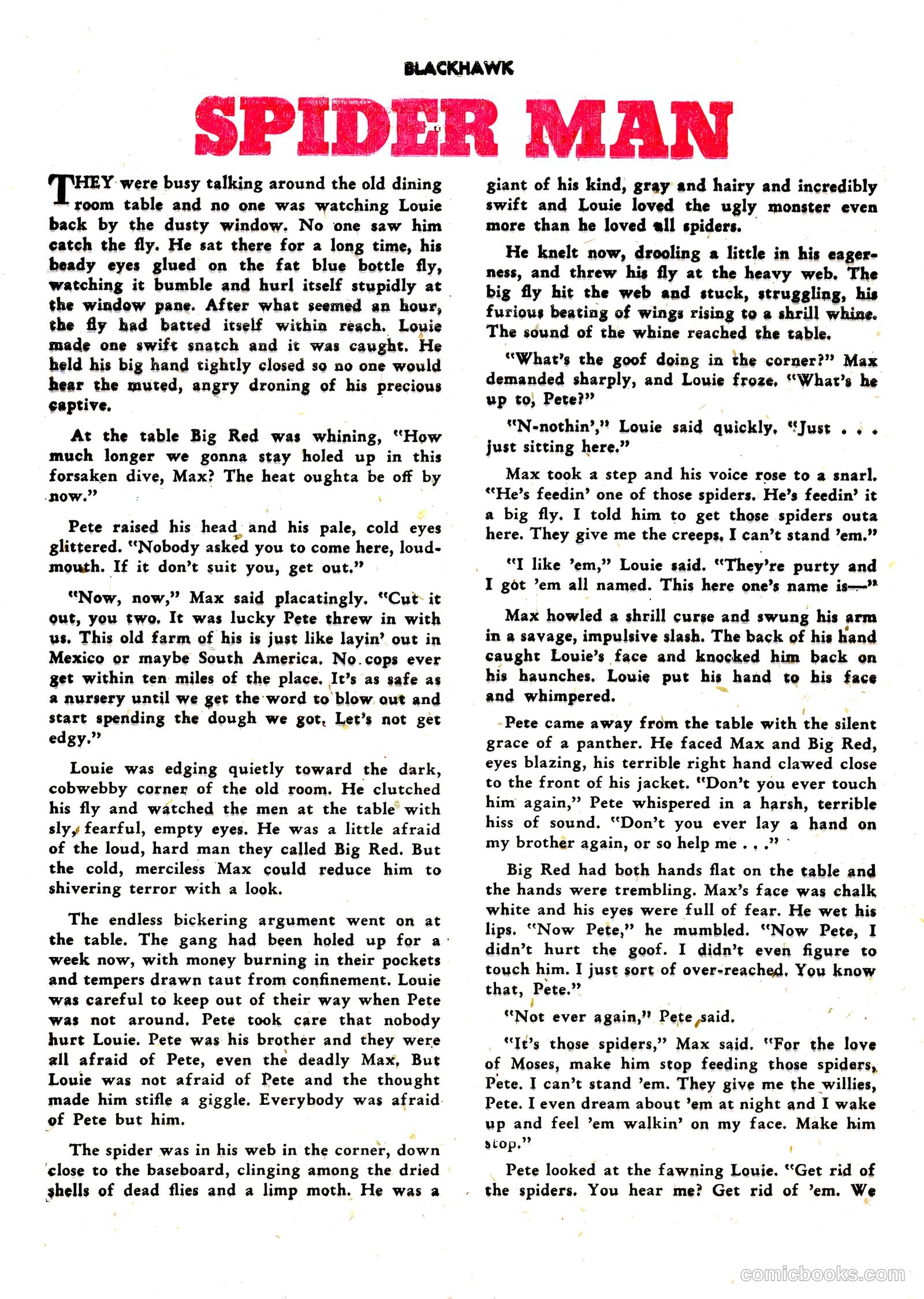 Blackhawk #36 (1951) — page 40 of 52