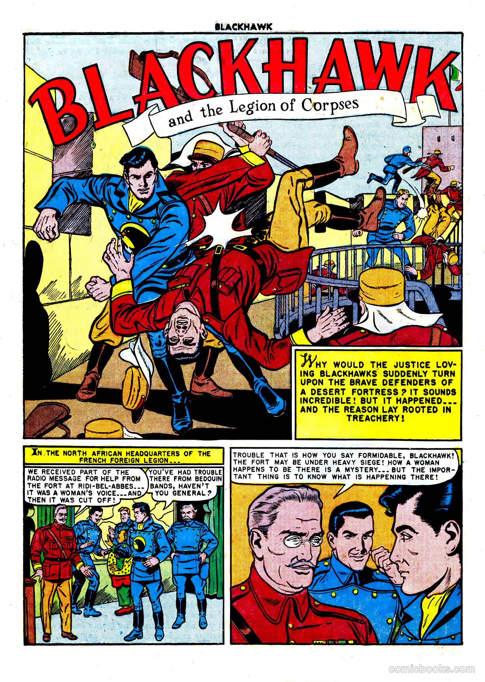 Blackhawk #36 (1951) — page 42 of 52