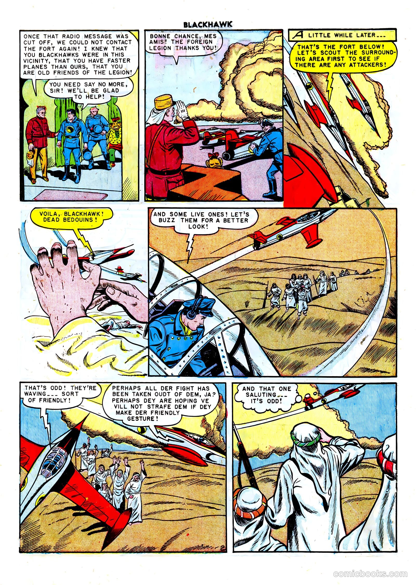 Blackhawk #36 (1951) — page 43 of 52