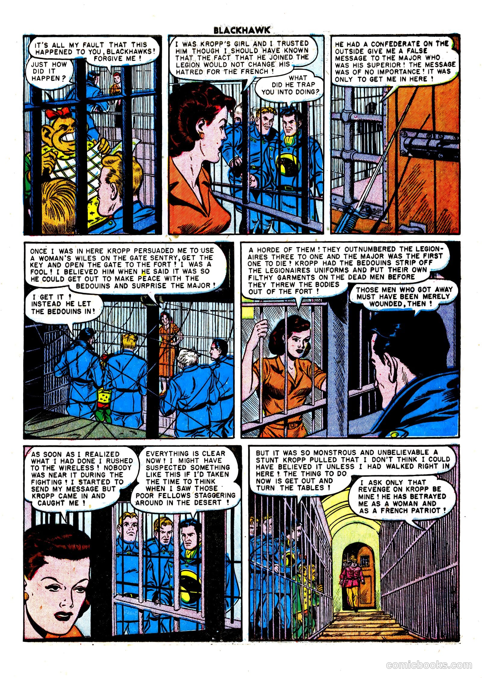 Blackhawk #36 (1951) — page 47 of 52