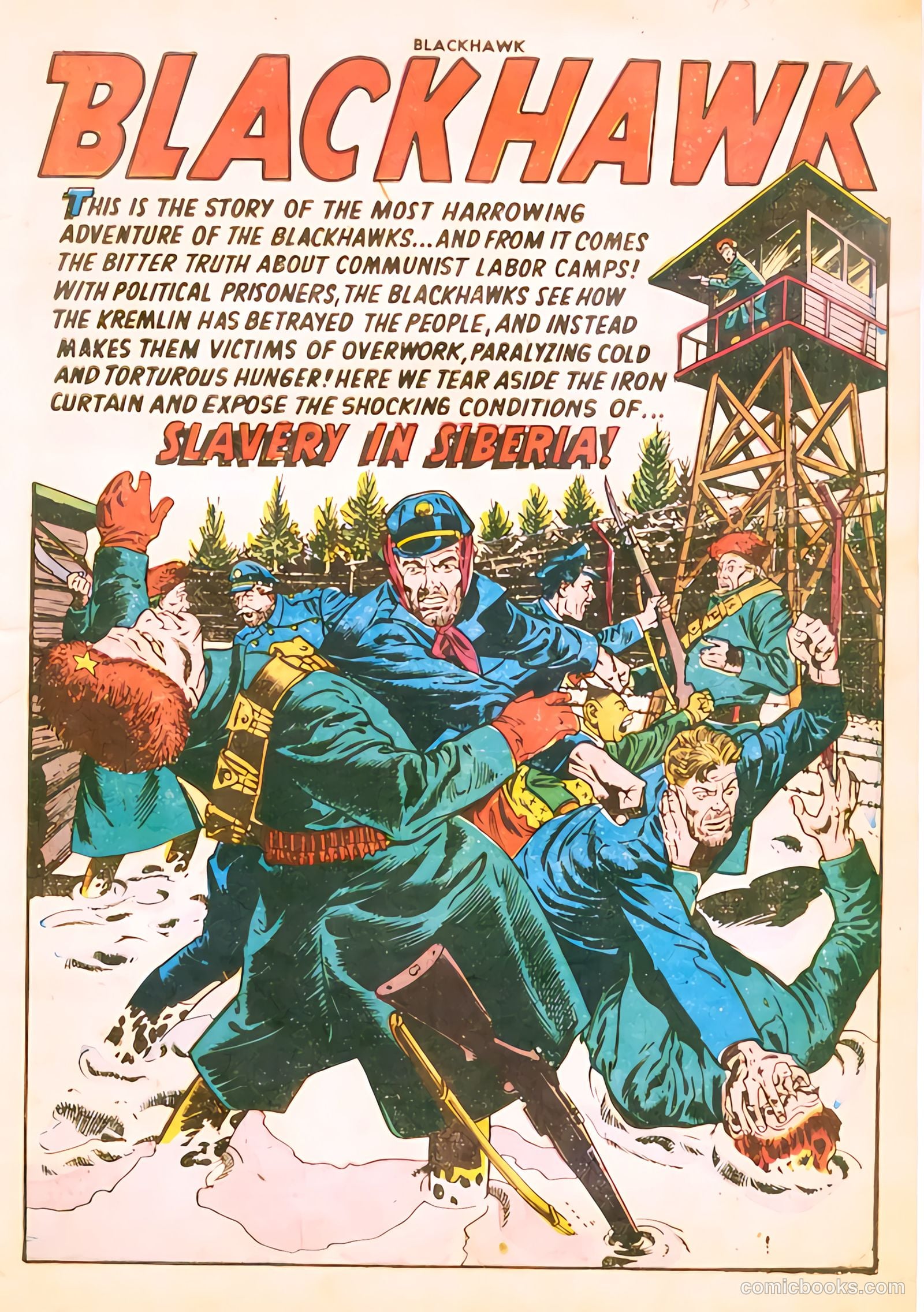 Blackhawk #57 (1952) — page 3 of 36