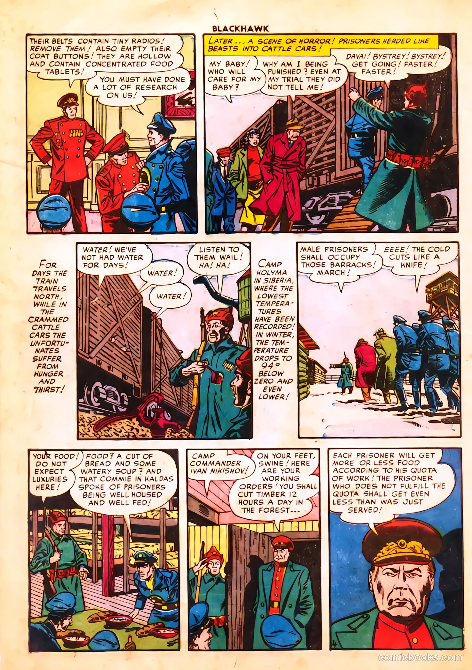 Blackhawk #57 (1952) — page 6 of 36