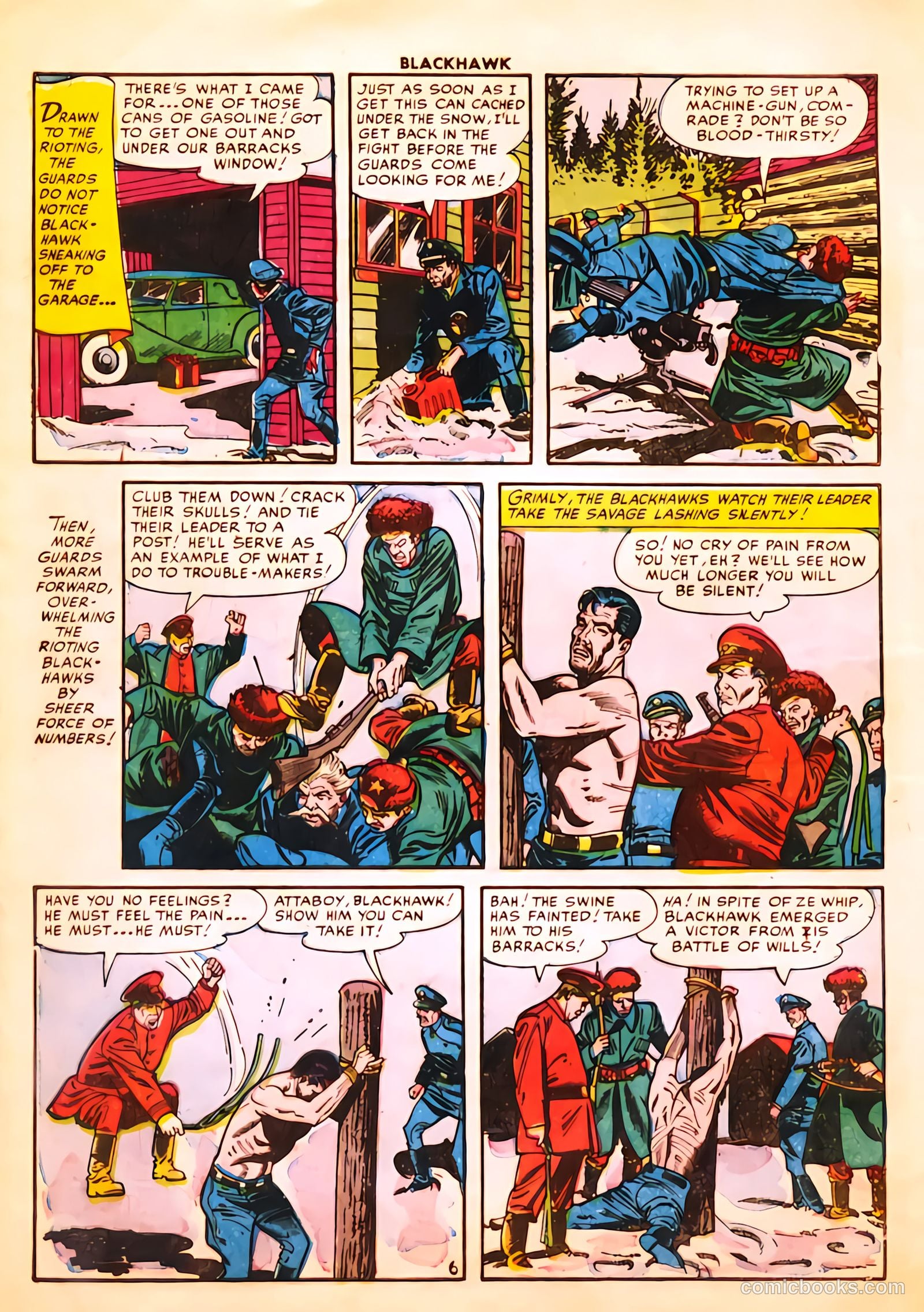 Blackhawk #57 (1952) — page 8 of 36