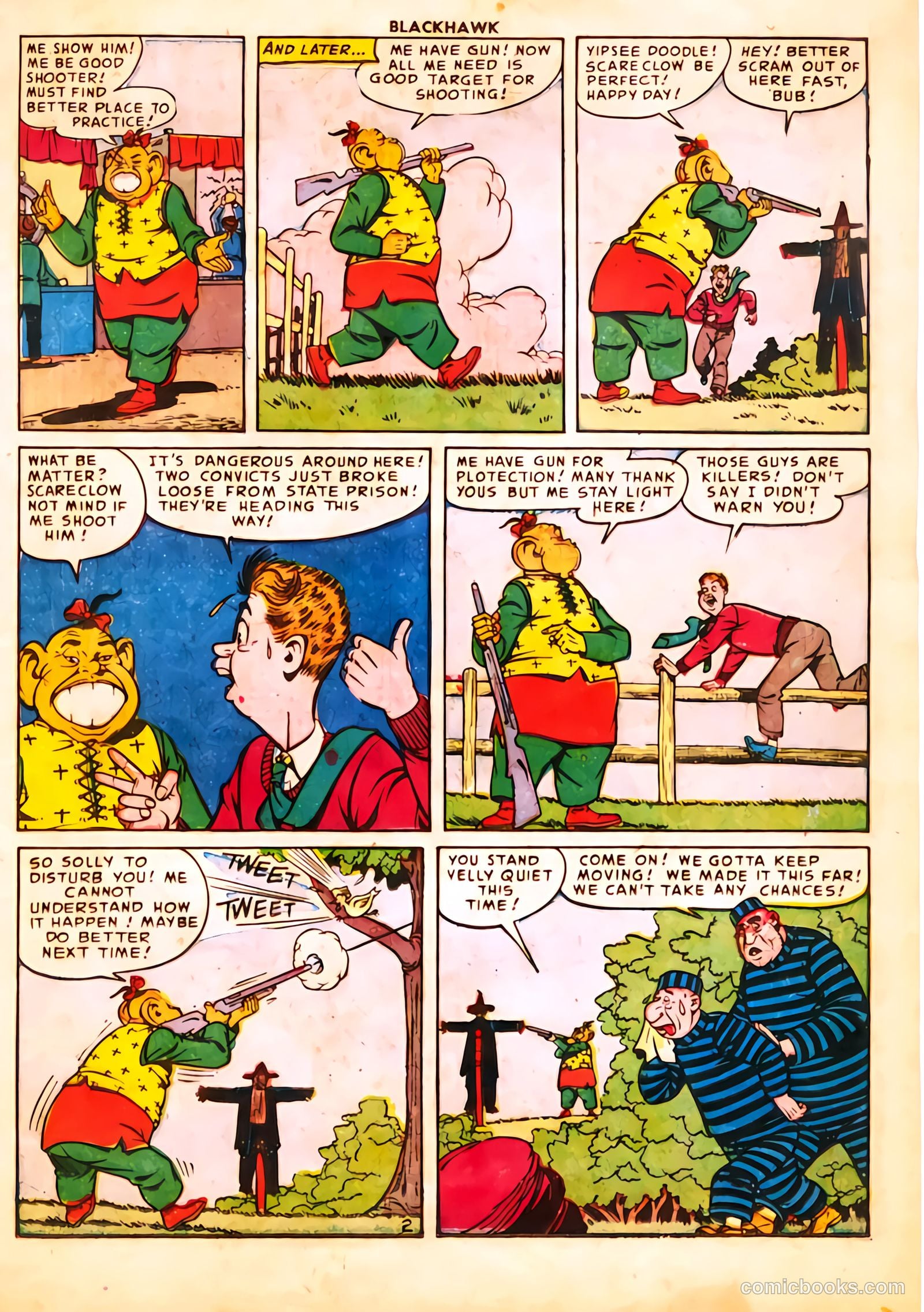 Blackhawk #57 (1952) — page 15 of 36