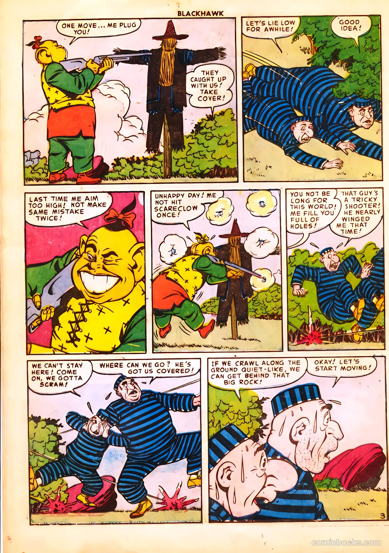 Blackhawk #57 (1952) — page 16 of 36