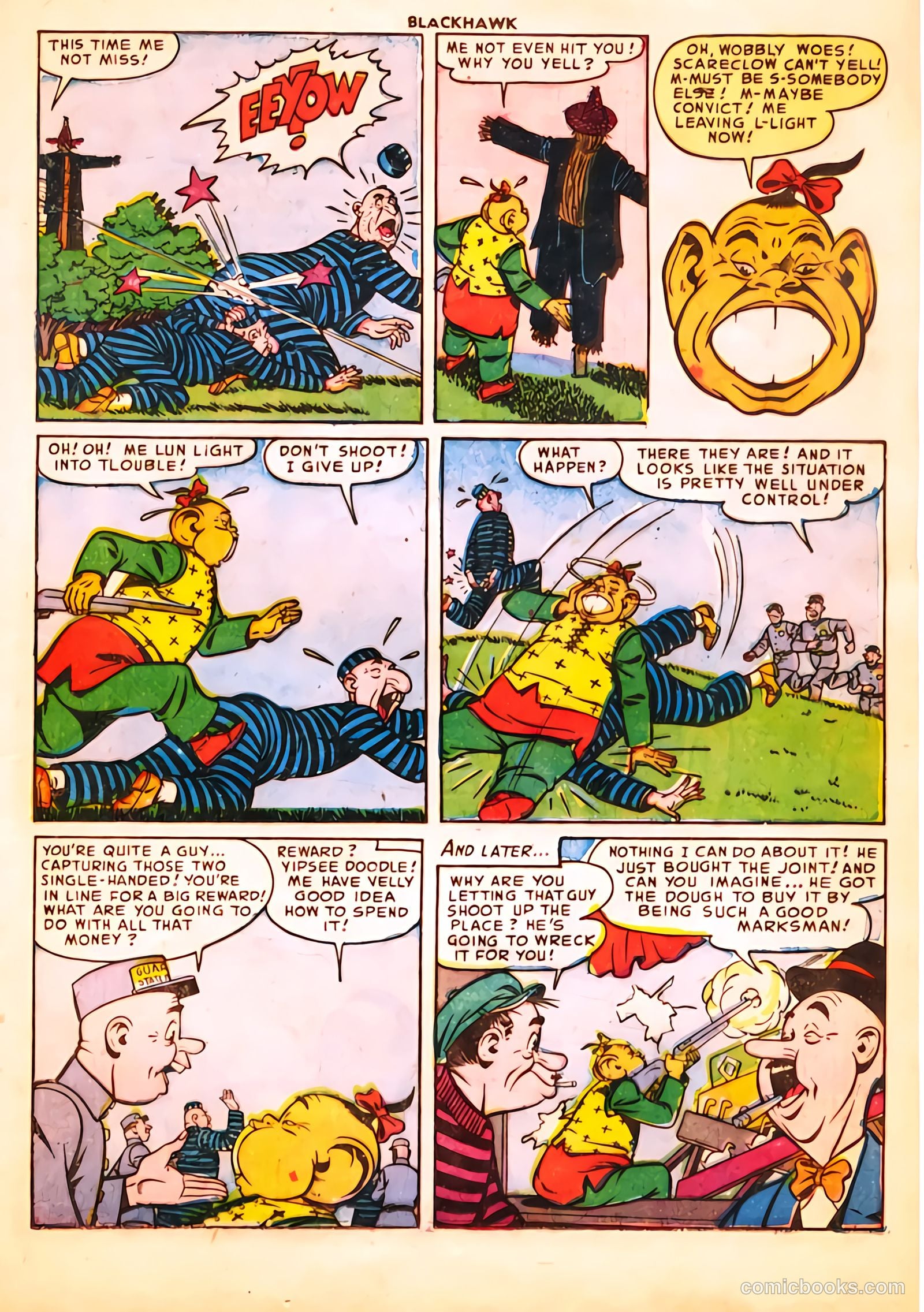 Blackhawk #57 (1952) — page 17 of 36