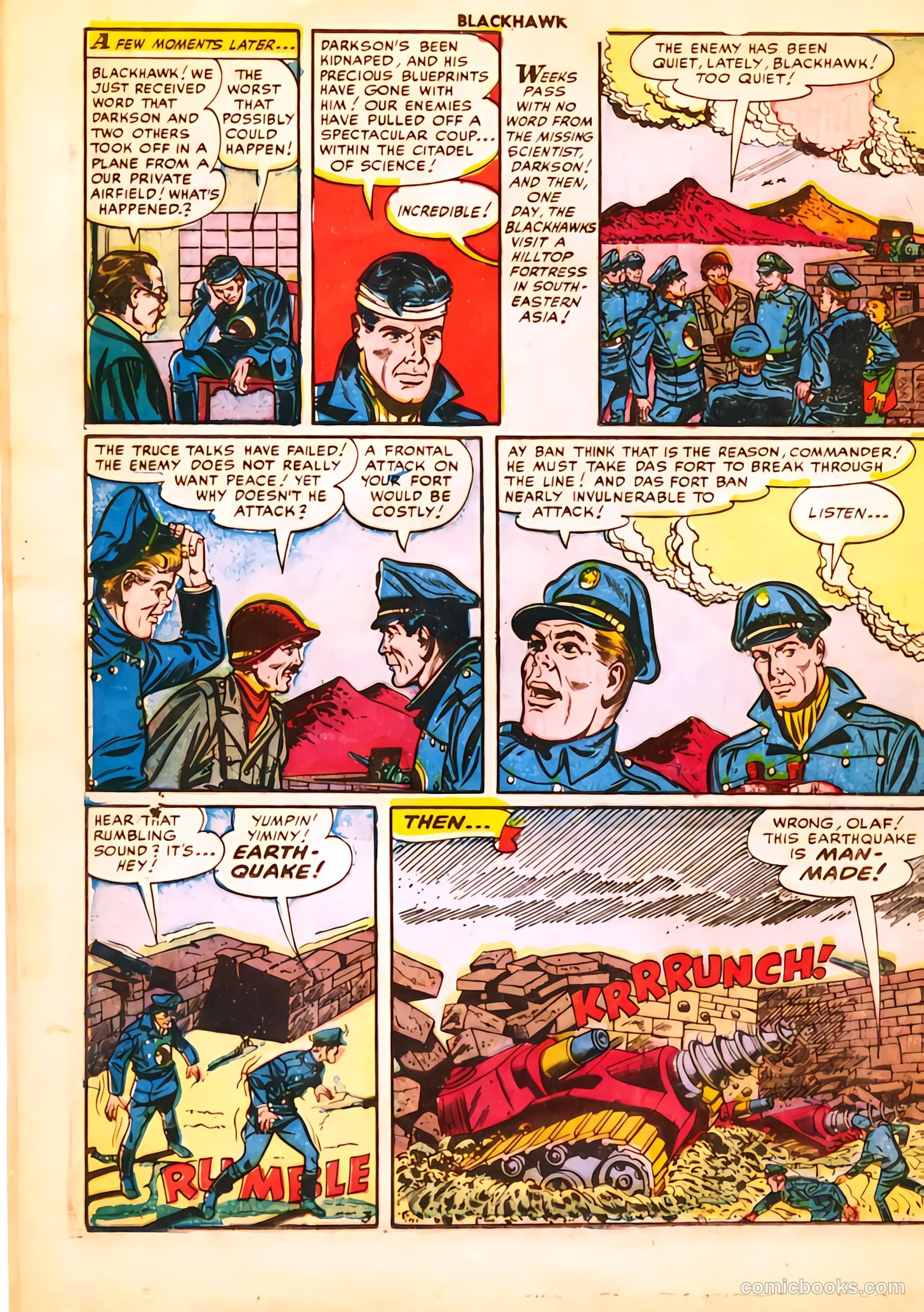 Blackhawk #57 (1952) — page 20 of 36