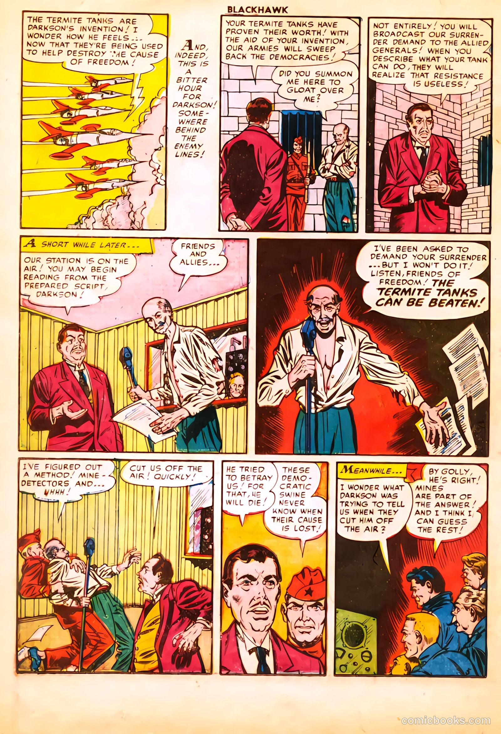 Blackhawk #57 (1952) — page 22 of 36