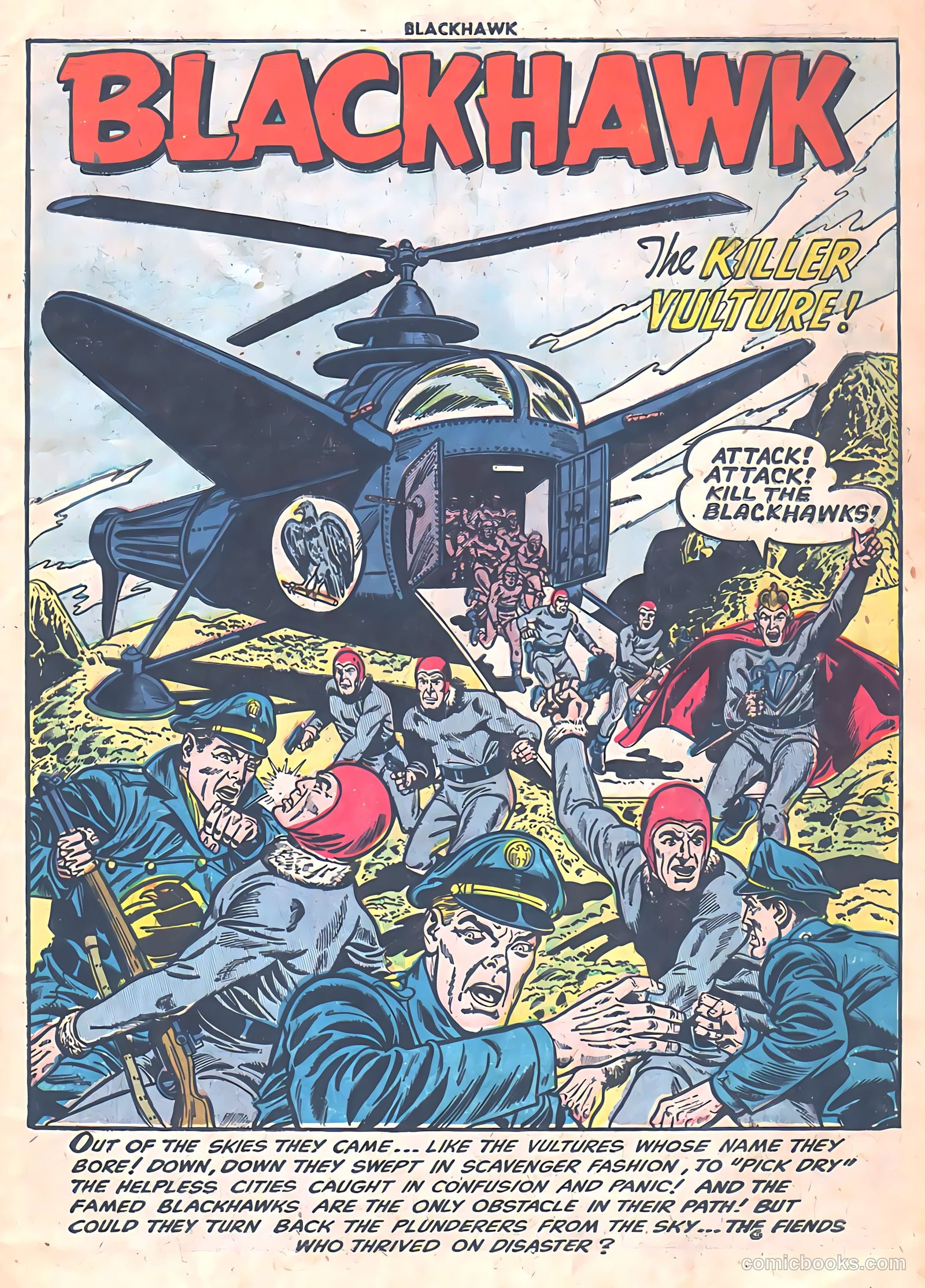 Blackhawk #78 (1954) — page 3 of 36