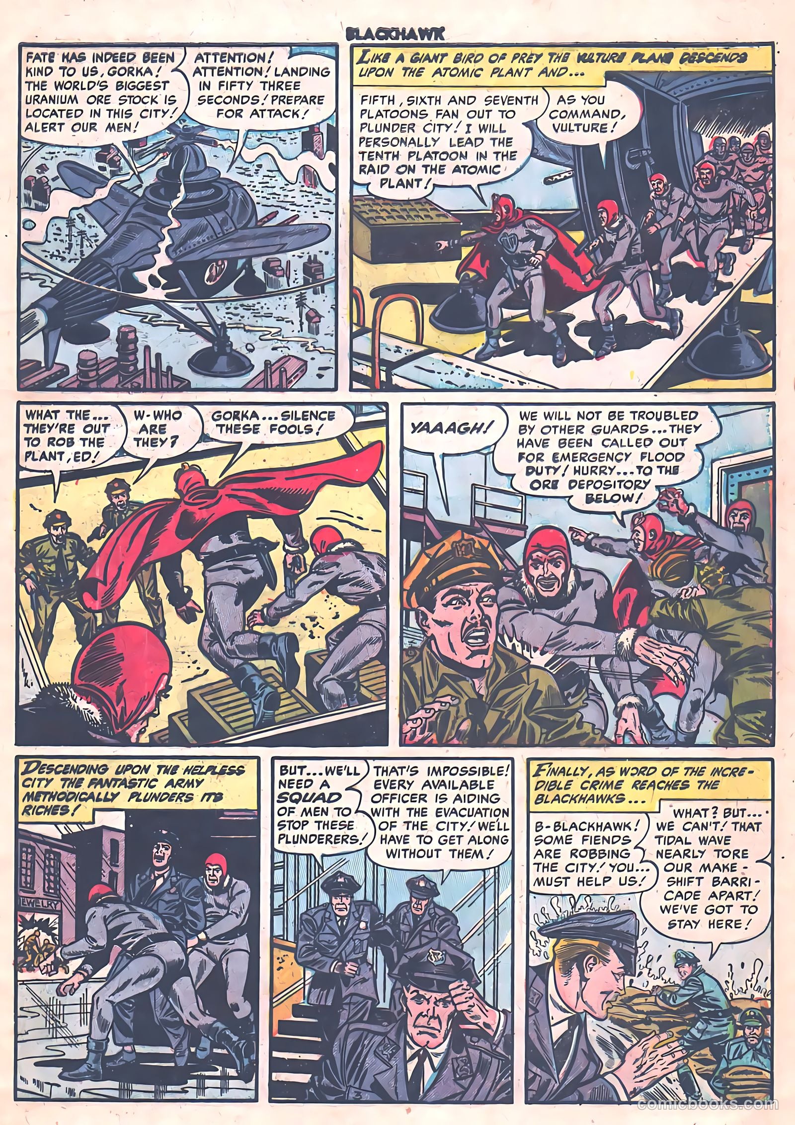 Blackhawk #78 (1954) — page 5 of 36