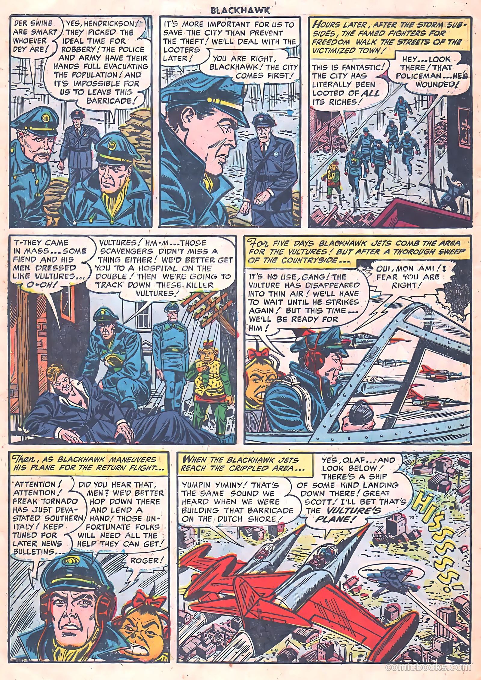 Blackhawk #78 (1954) — page 6 of 36