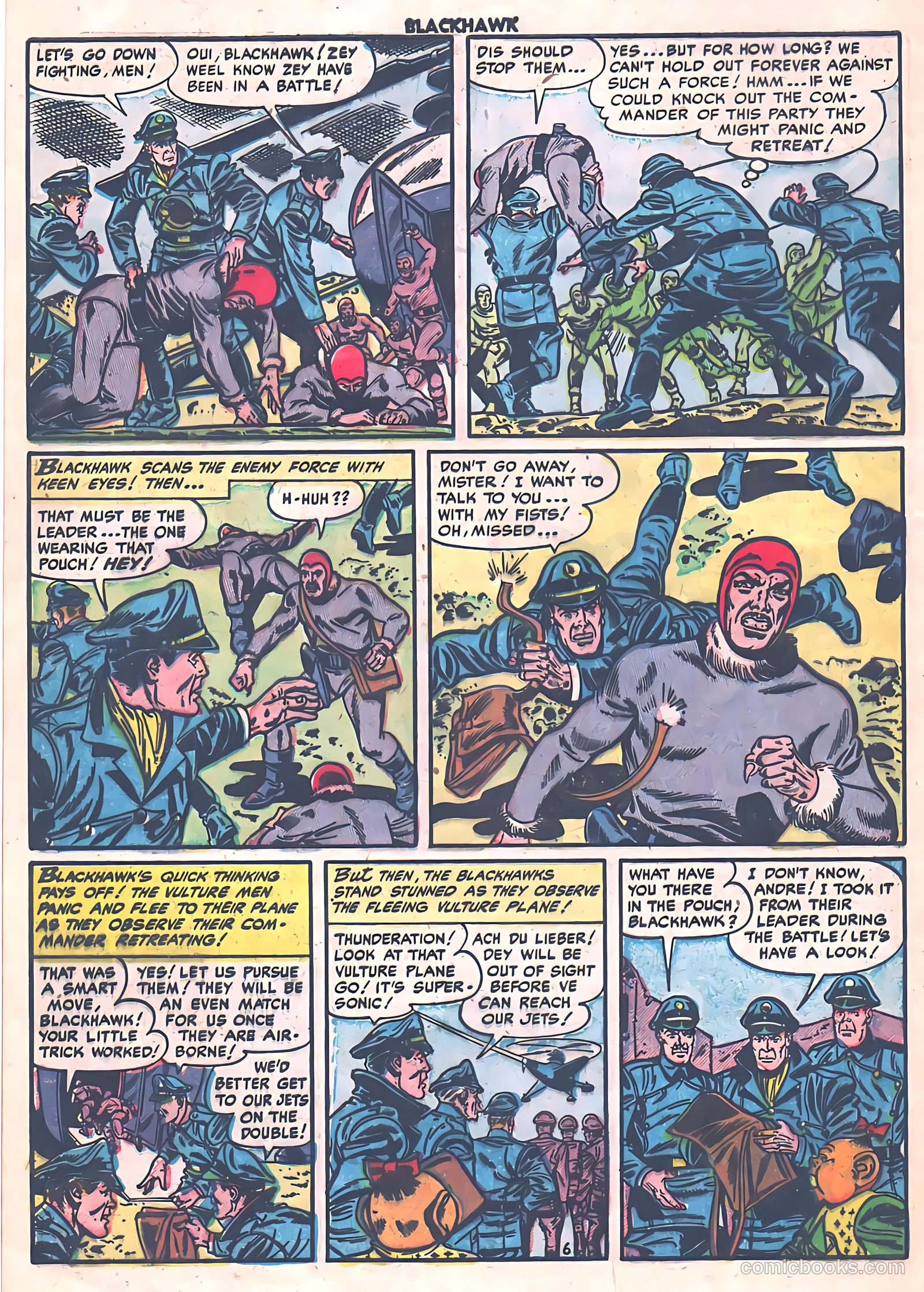 Blackhawk #78 (1954) — page 8 of 36
