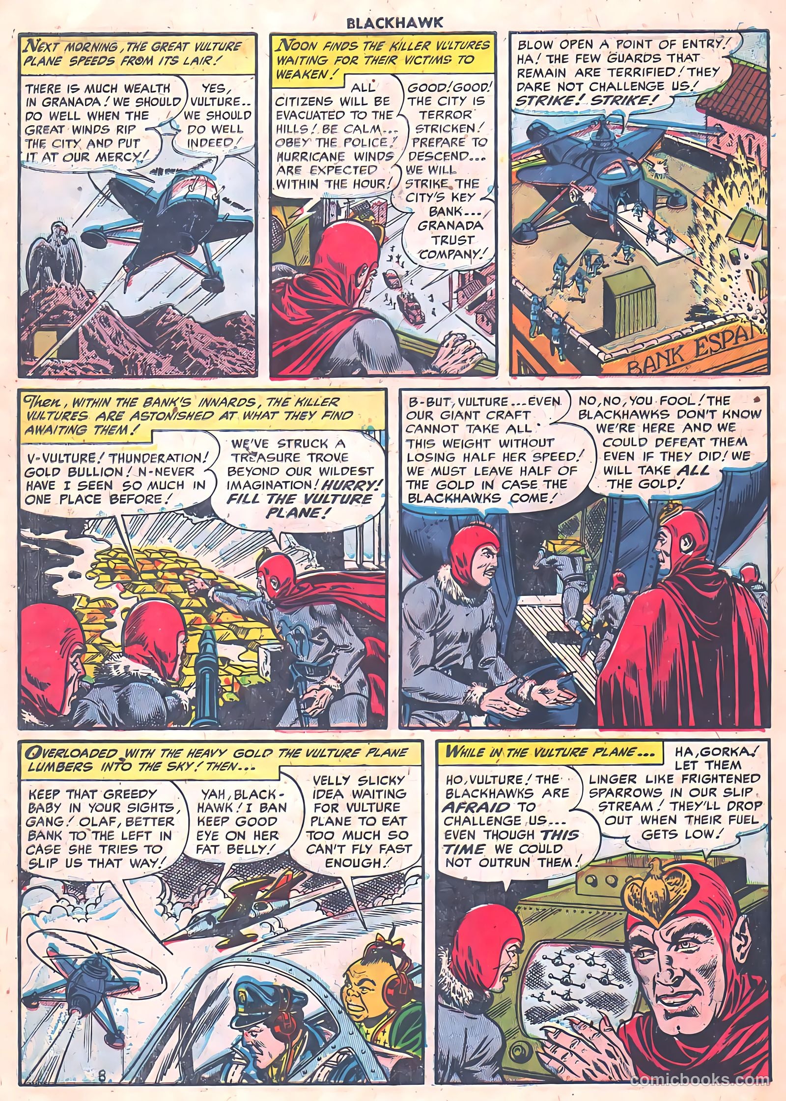 Blackhawk #78 (1954) — page 10 of 36