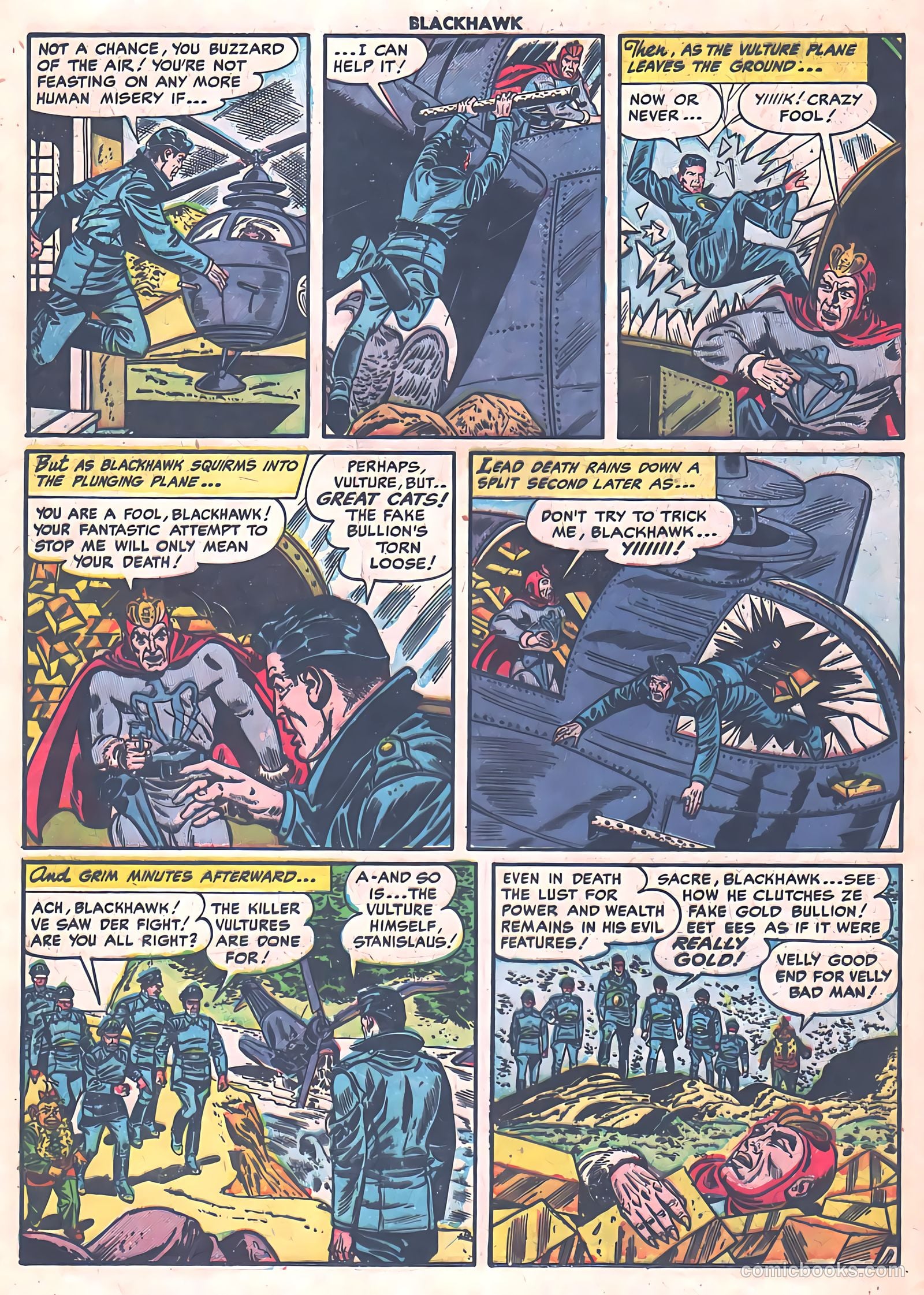 Blackhawk #78 (1954) — page 12 of 36