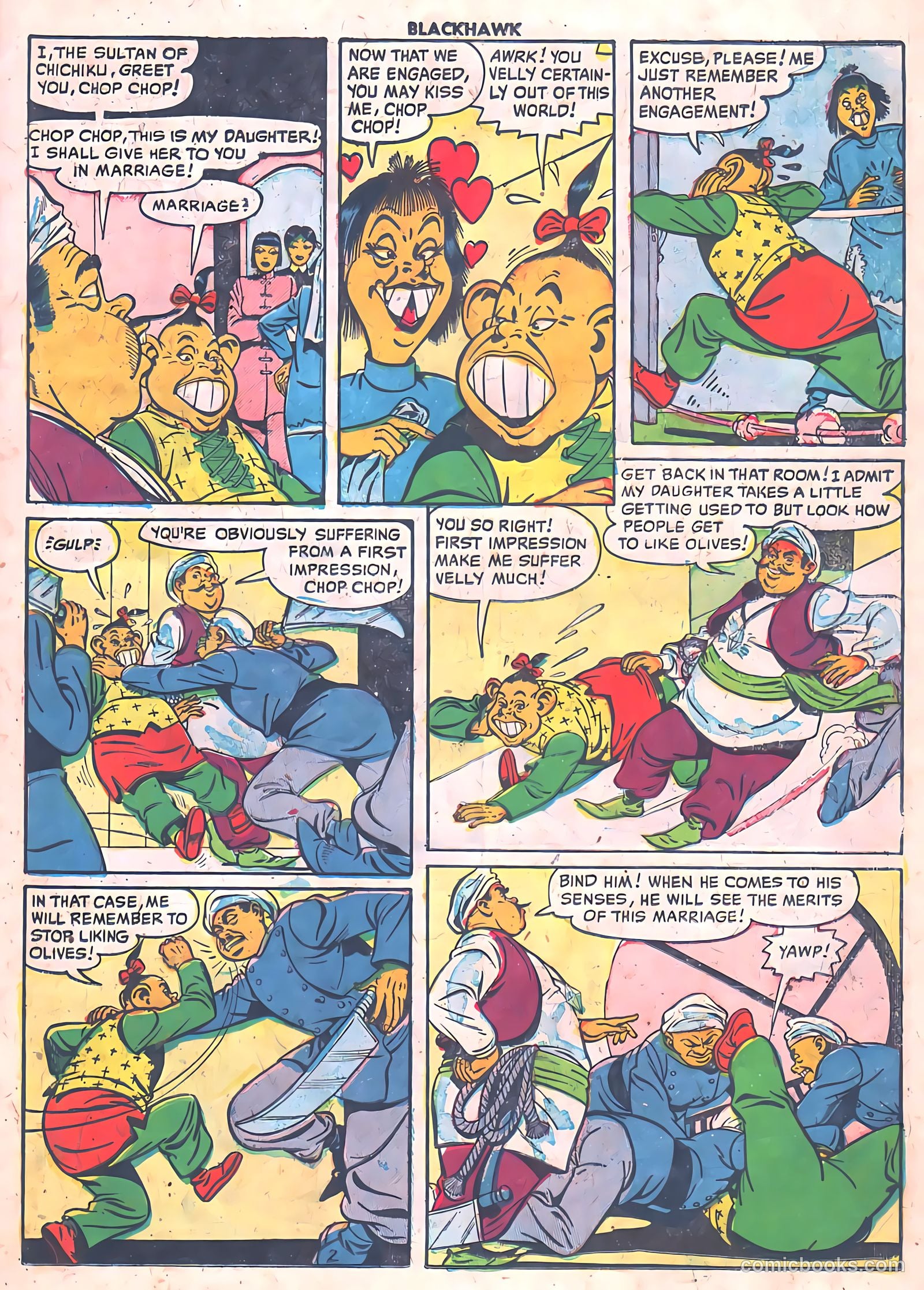 Blackhawk #78 (1954) — page 15 of 36