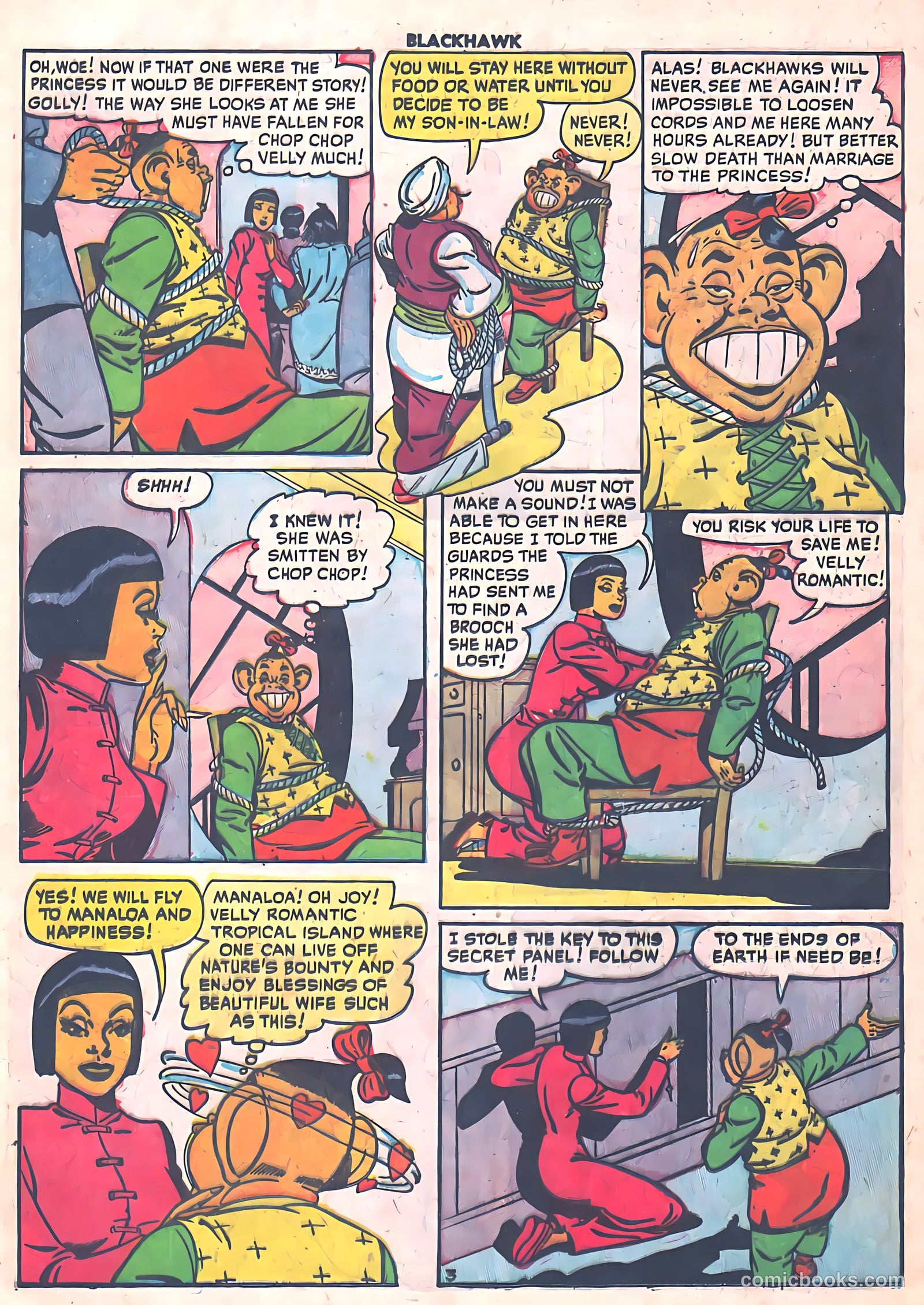 Blackhawk #78 (1954) — page 16 of 36