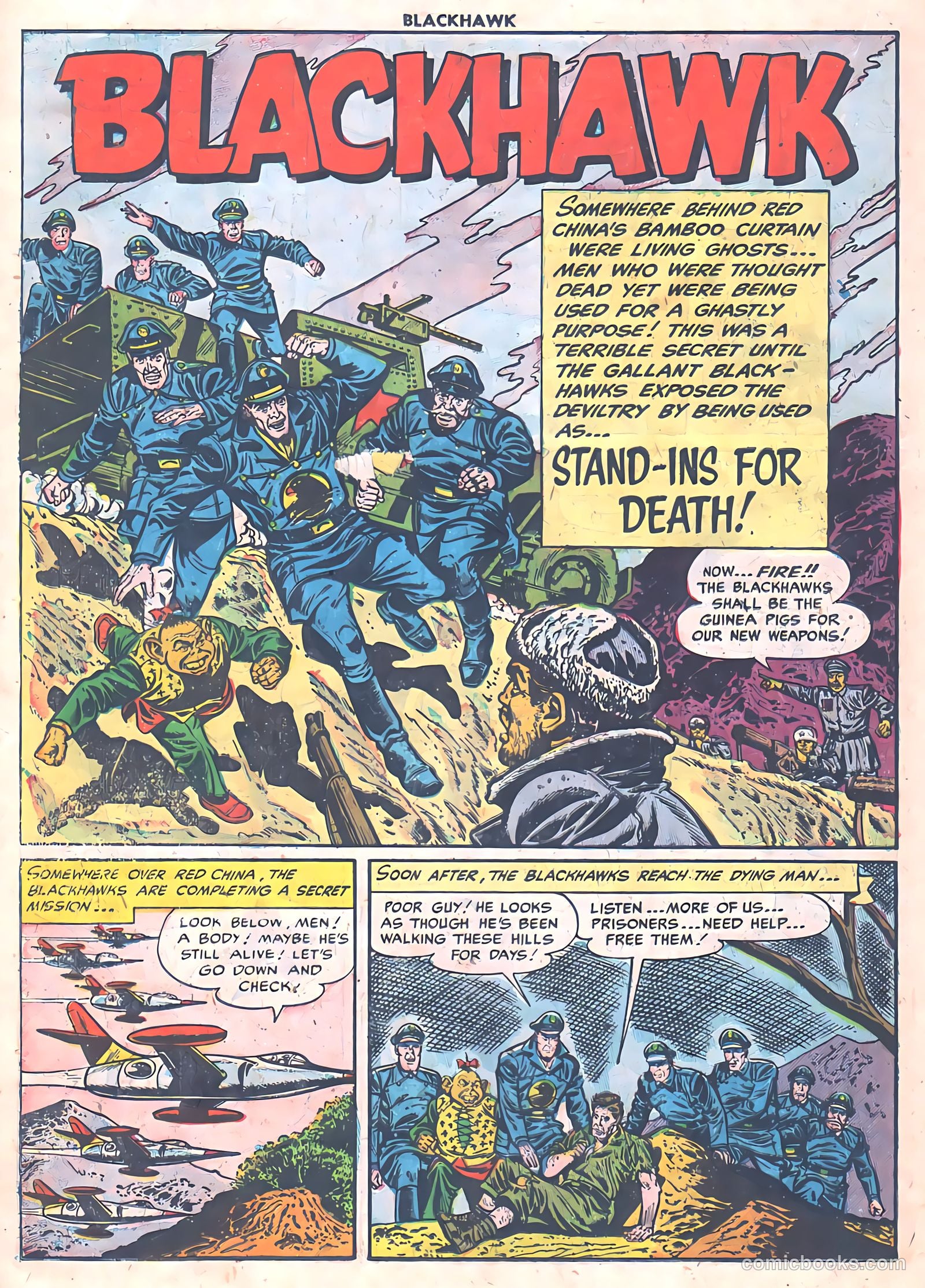 Blackhawk #78 (1954) — page 18 of 36