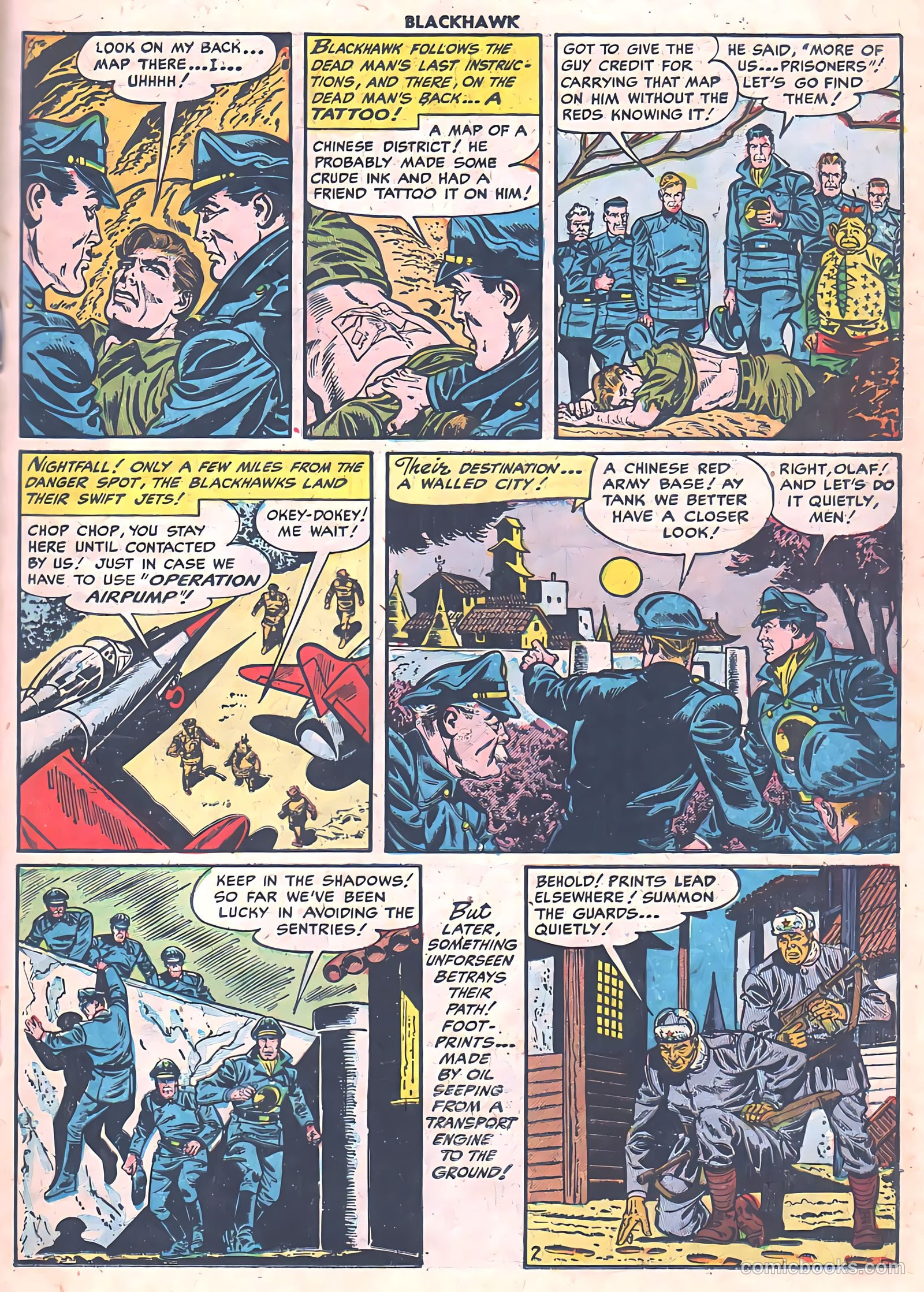 Blackhawk #78 (1954) — page 19 of 36