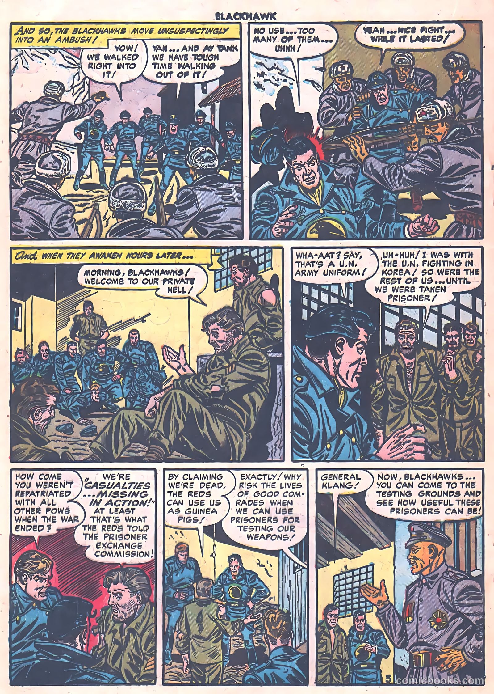Blackhawk #78 (1954) — page 20 of 36