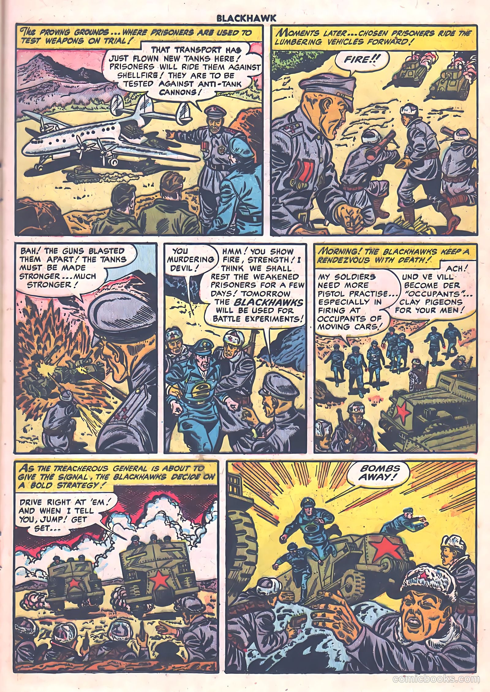 Blackhawk #78 (1954) — page 21 of 36