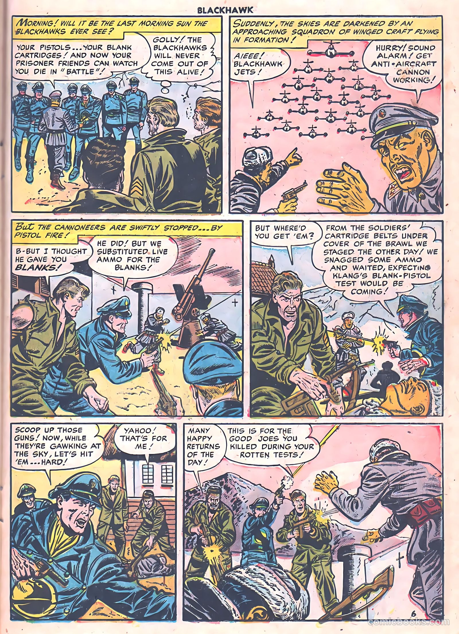 Blackhawk #78 (1954) — page 23 of 36