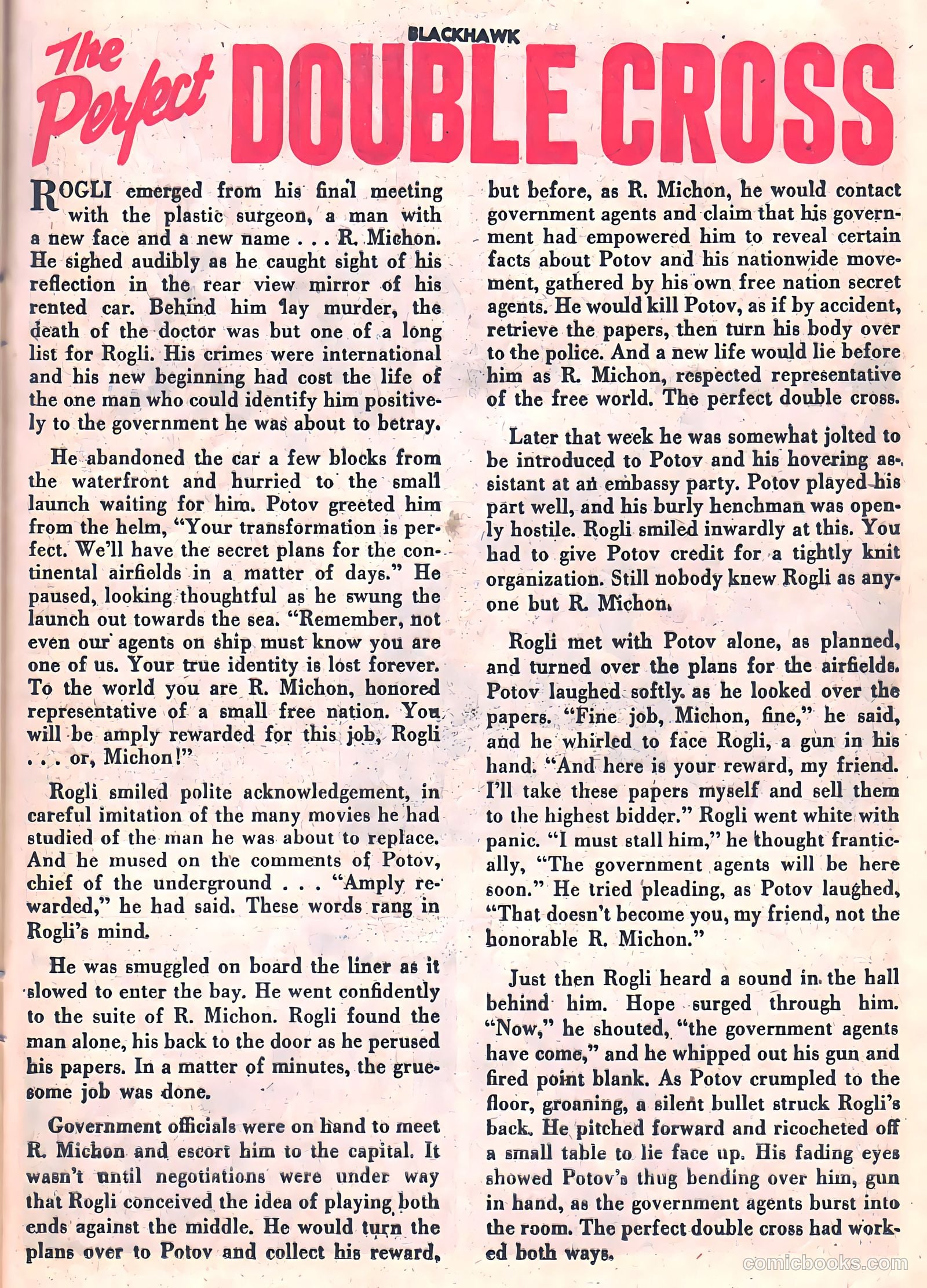Blackhawk #78 (1954) — page 25 of 36