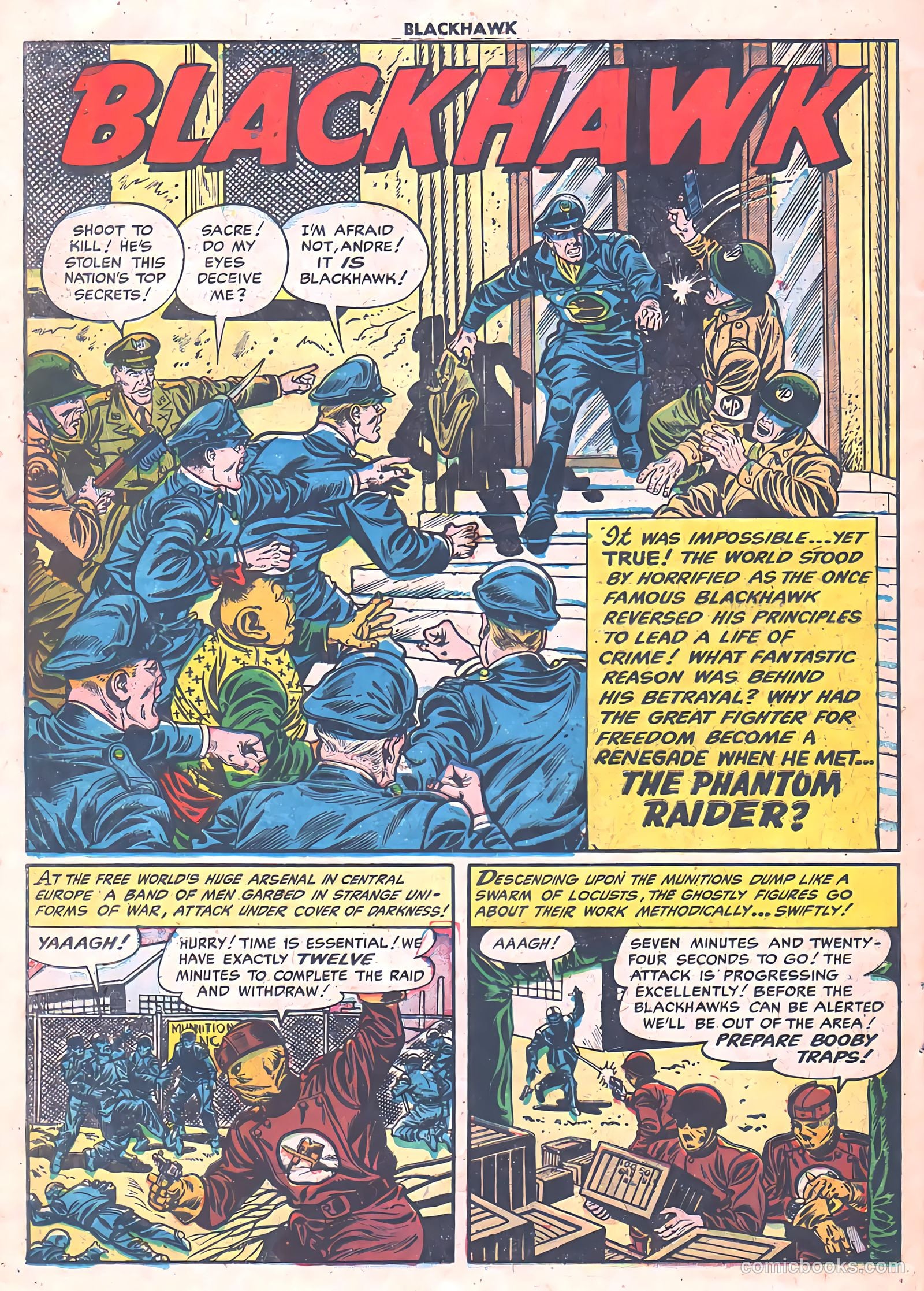 Blackhawk #78 (1954) — page 26 of 36