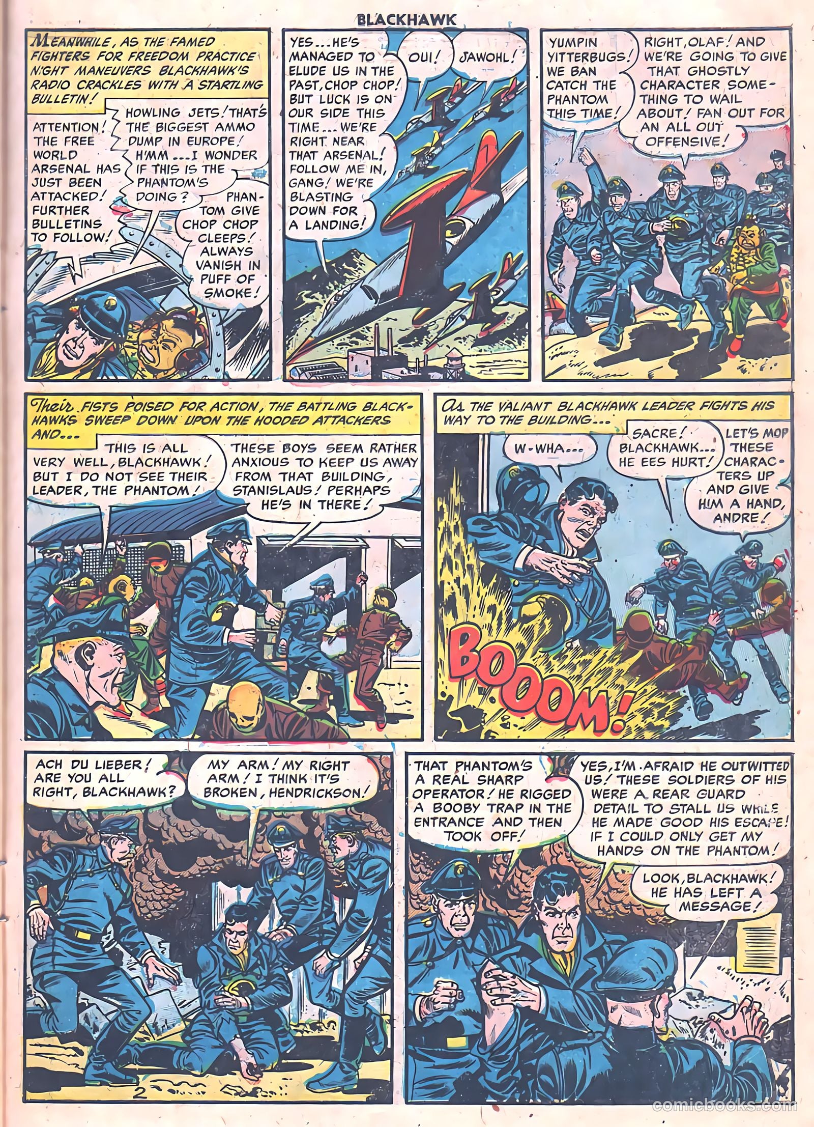 Blackhawk #78 (1954) — page 27 of 36