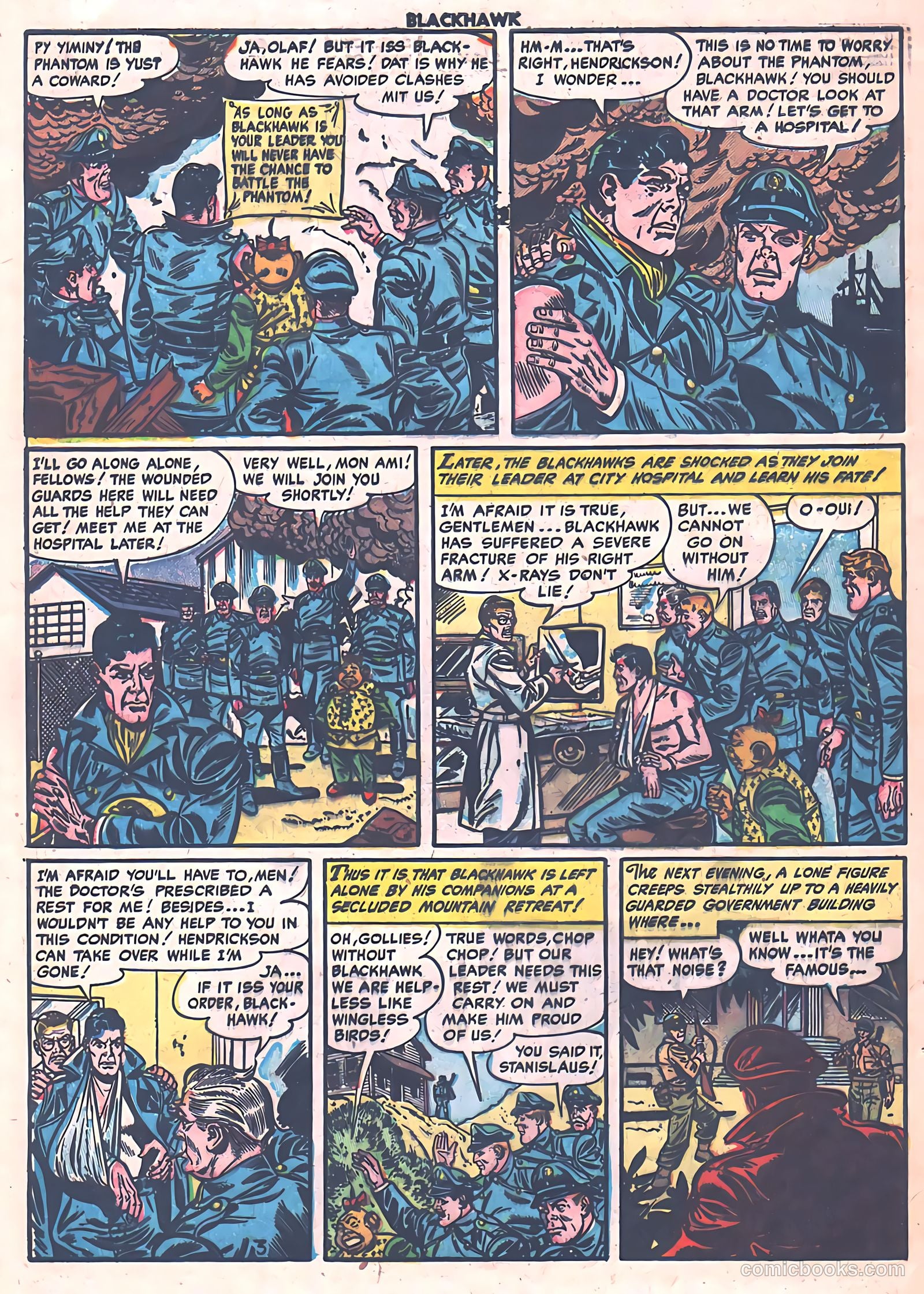 Blackhawk #78 (1954) — page 28 of 36