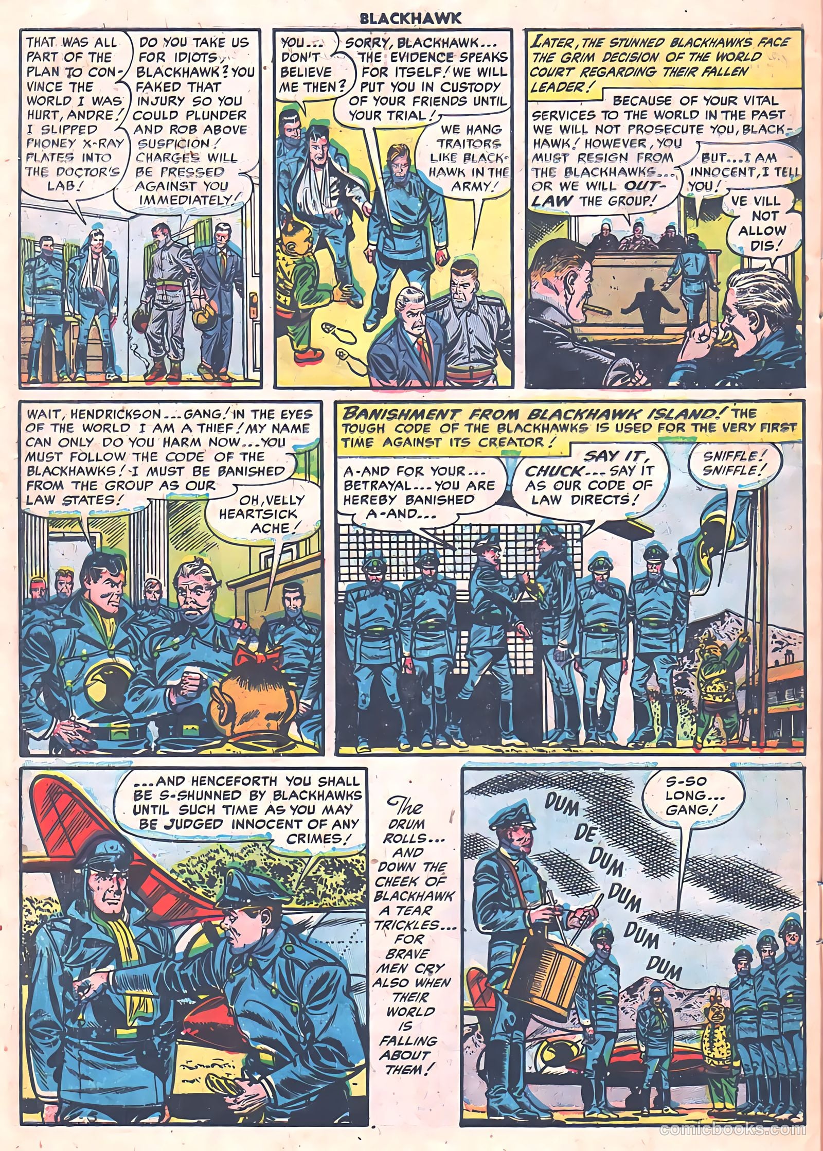 Blackhawk #78 (1954) — page 30 of 36