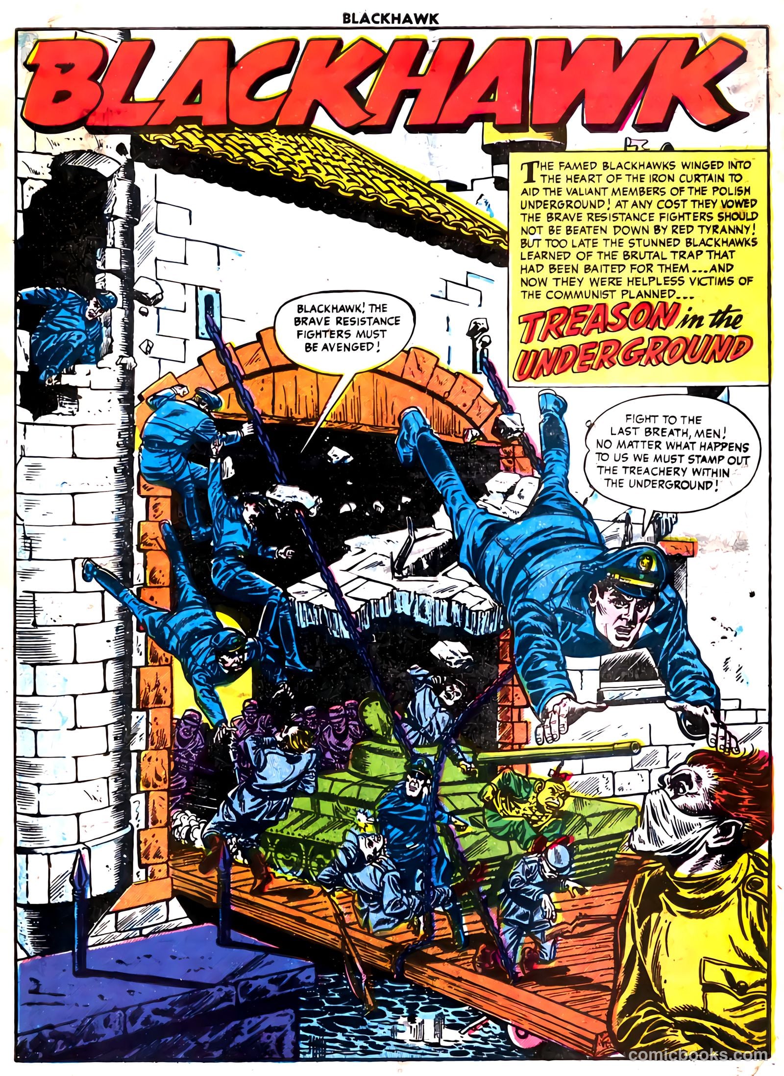 Blackhawk #91 (1955) — page 3 of 36