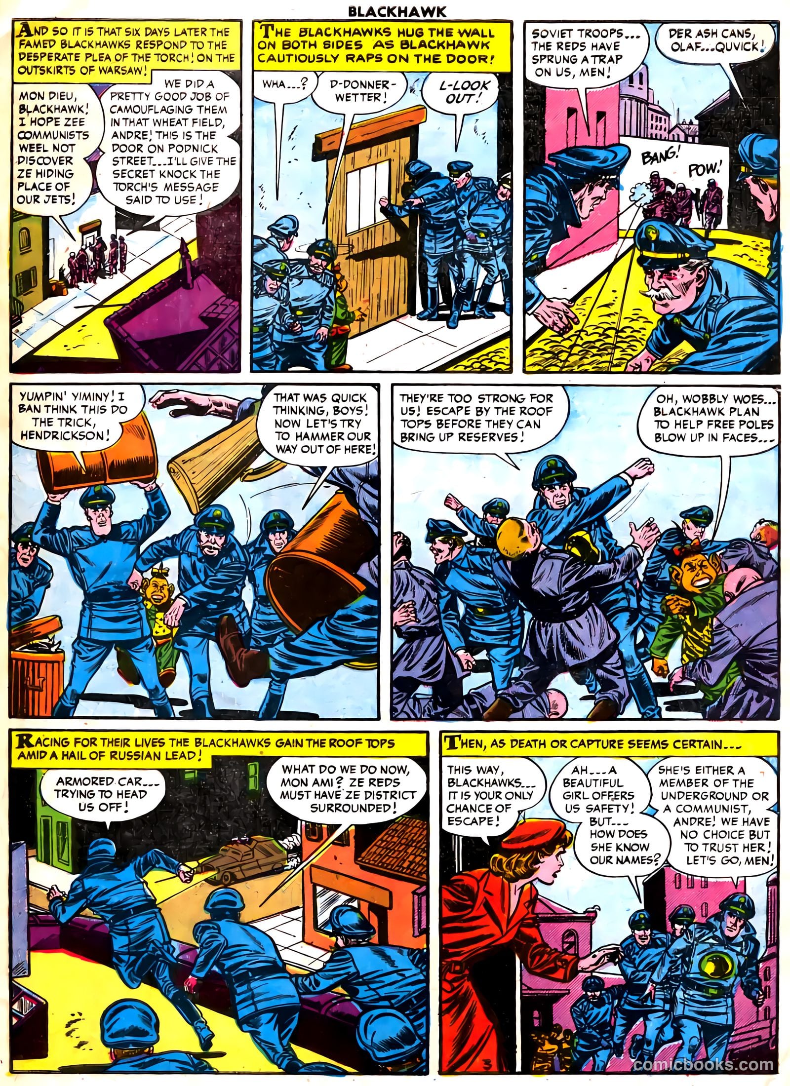 Blackhawk #91 (1955) — page 5 of 36