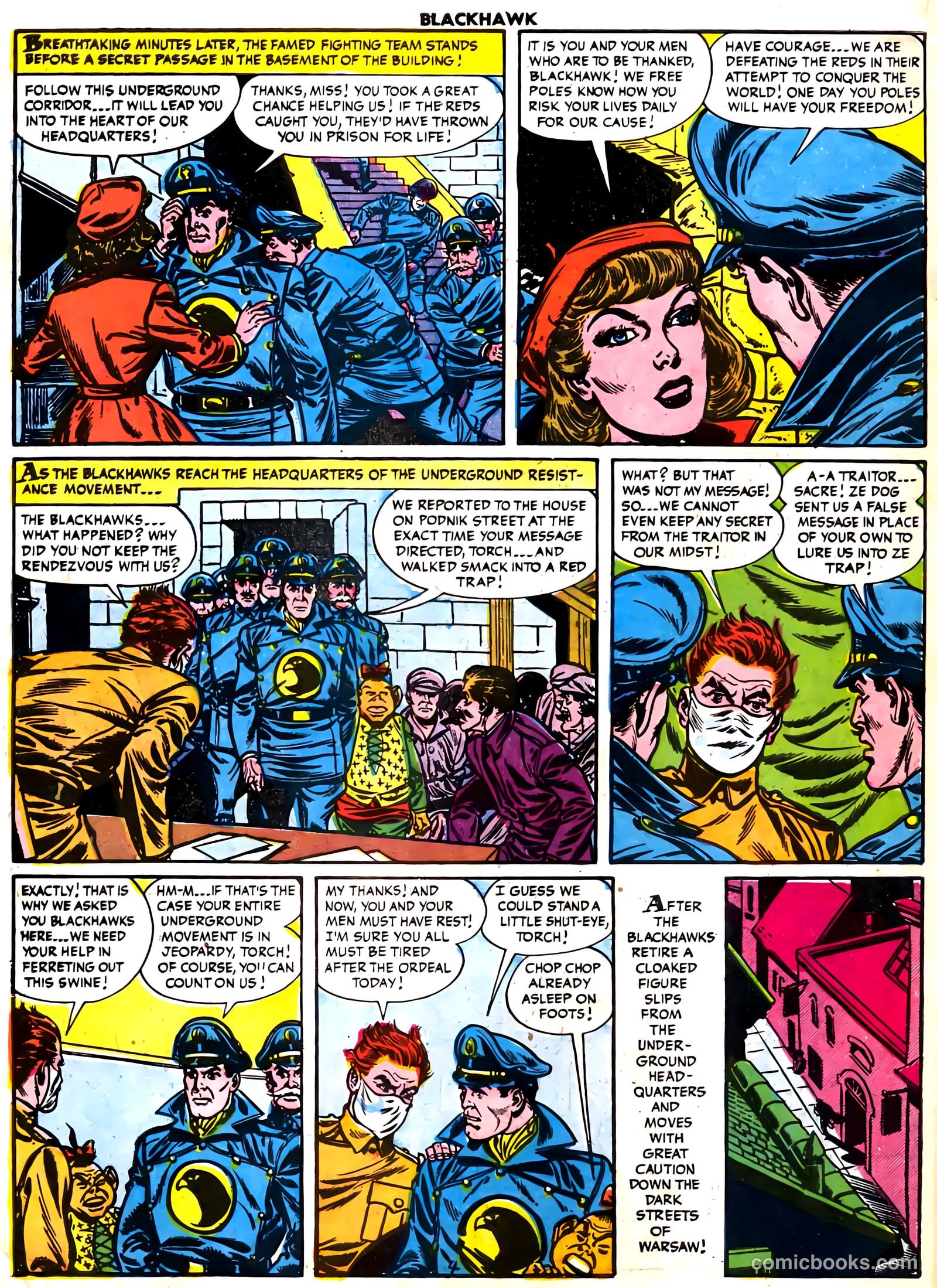 Blackhawk #91 (1955) — page 6 of 36