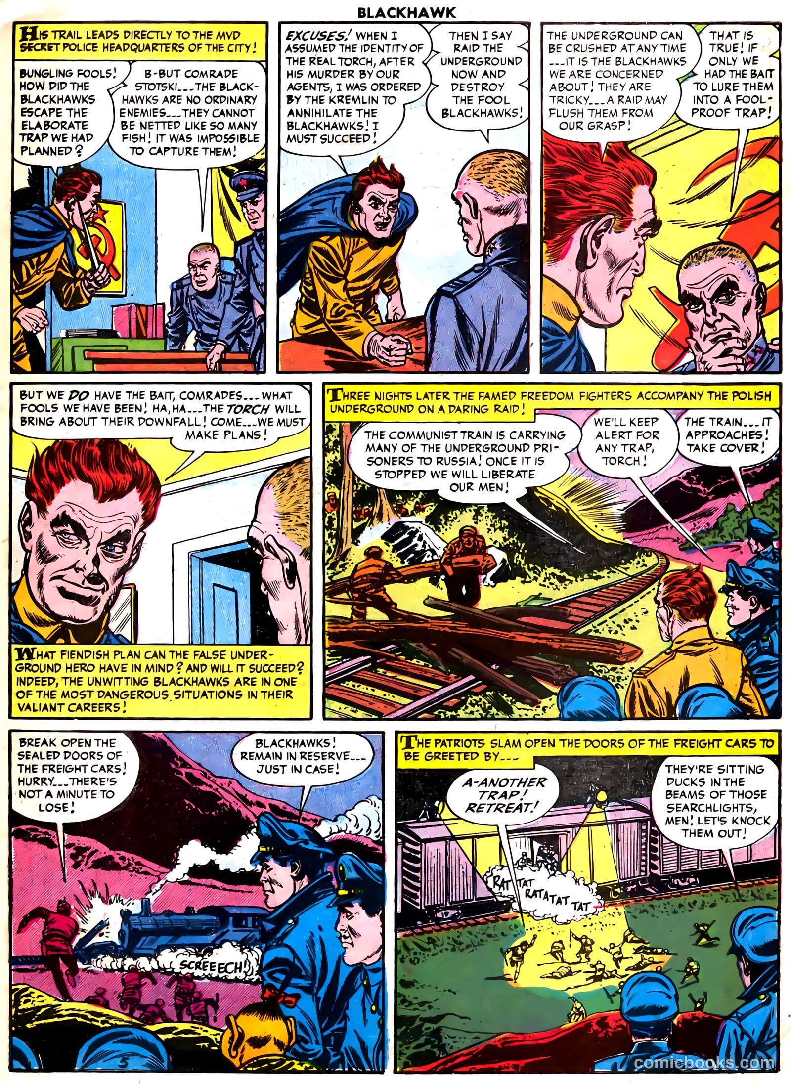 Blackhawk #91 (1955) — page 7 of 36