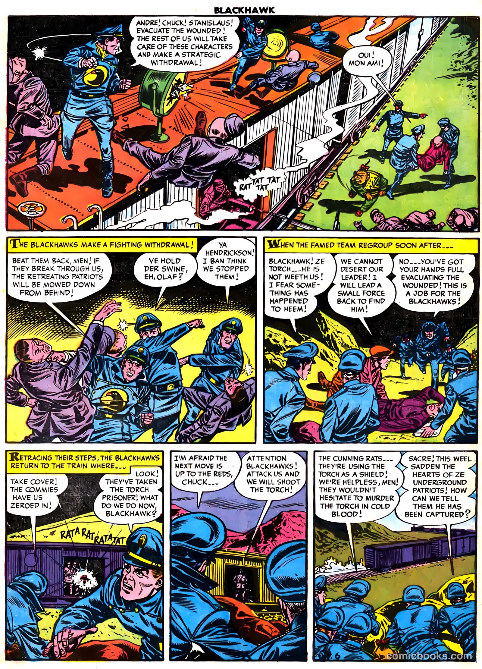 Blackhawk #91 (1955) — page 8 of 36