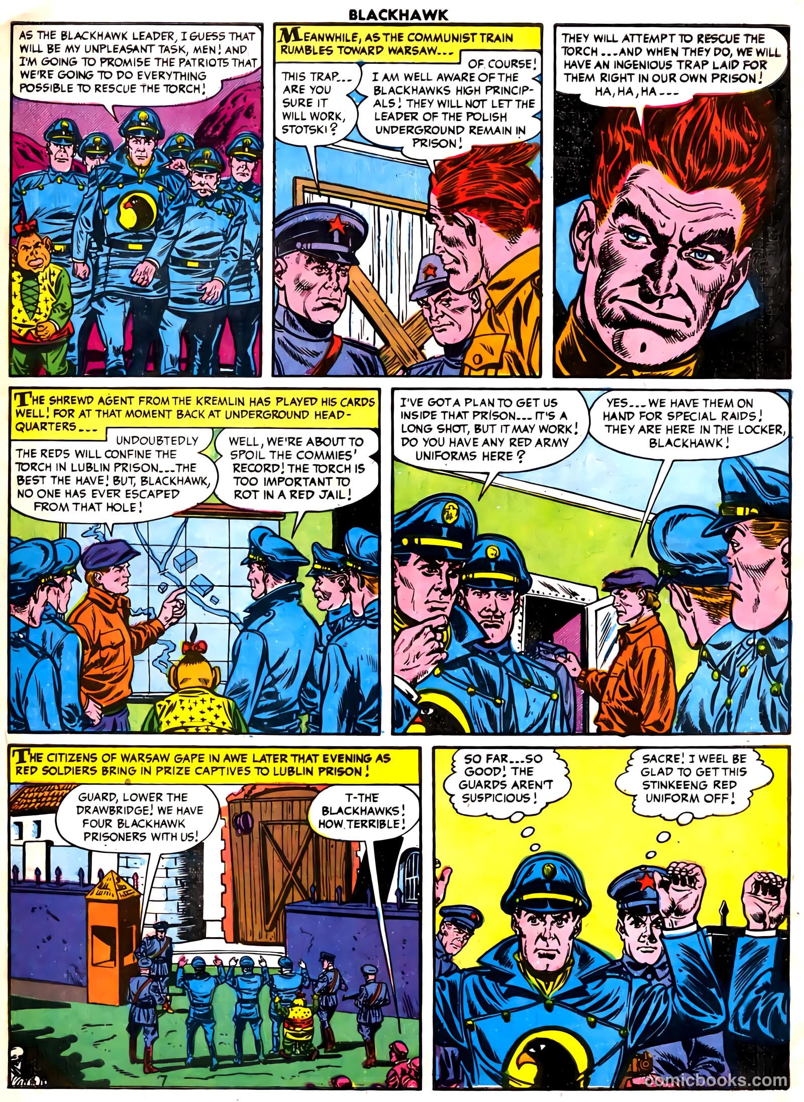 Blackhawk #91 (1955) — page 9 of 36