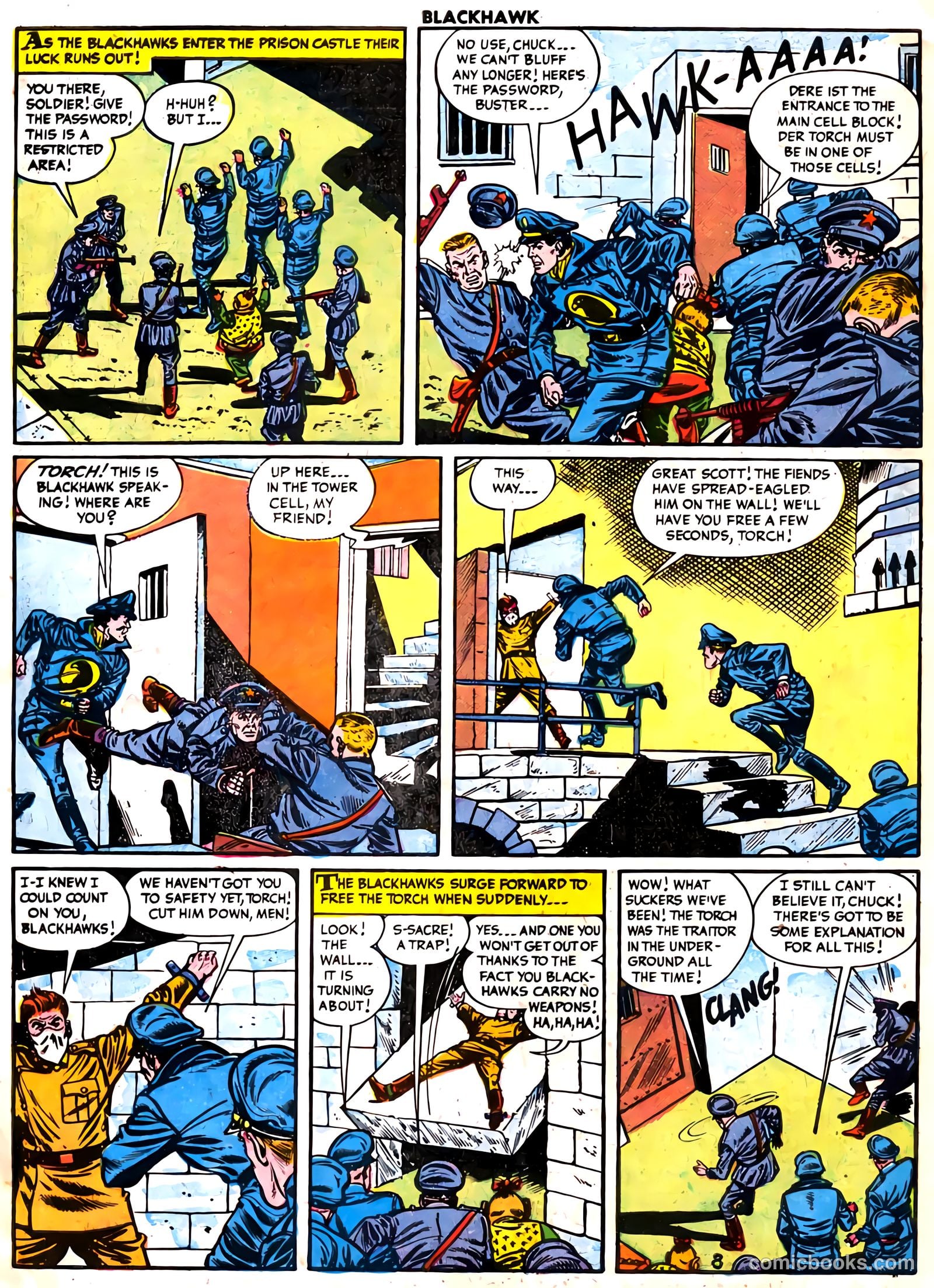 Blackhawk #91 (1955) — page 10 of 36