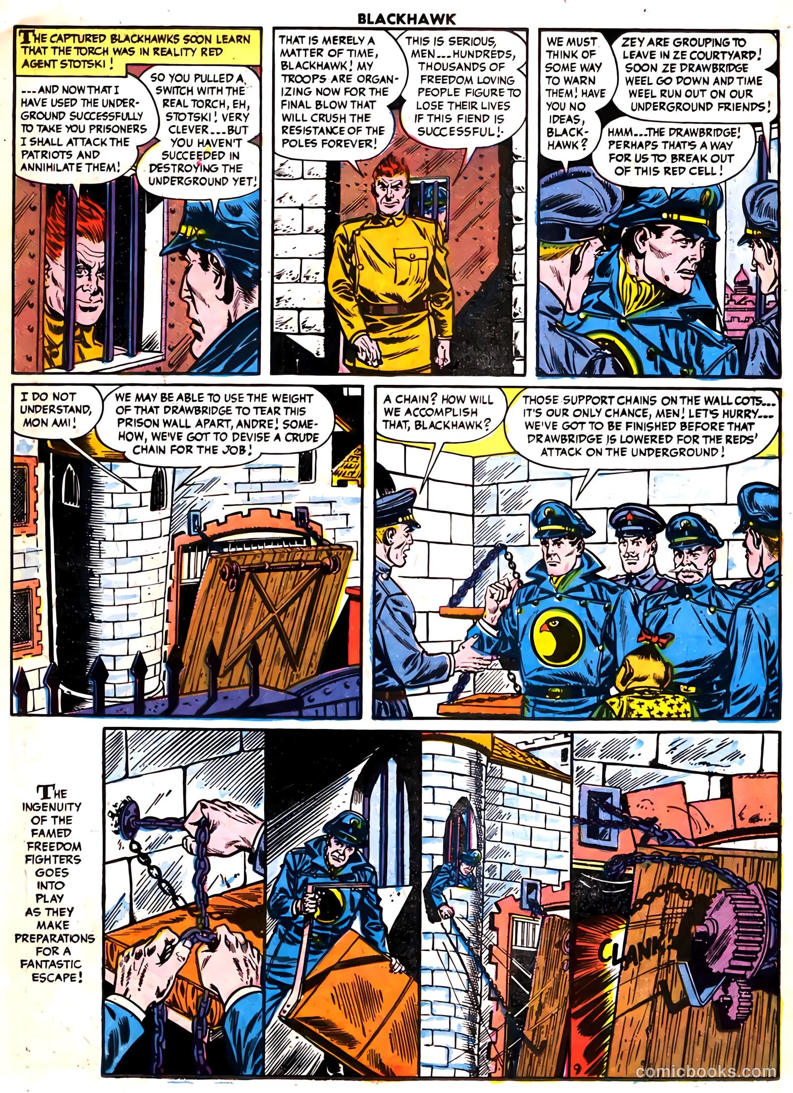 Blackhawk #91 (1955) — page 11 of 36