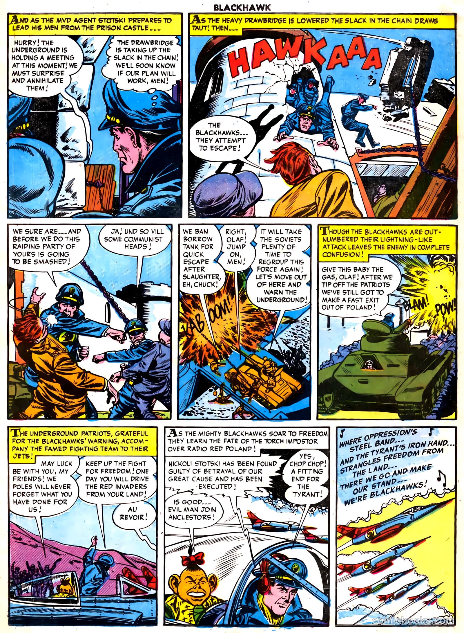 Blackhawk #91 (1955) — page 12 of 36