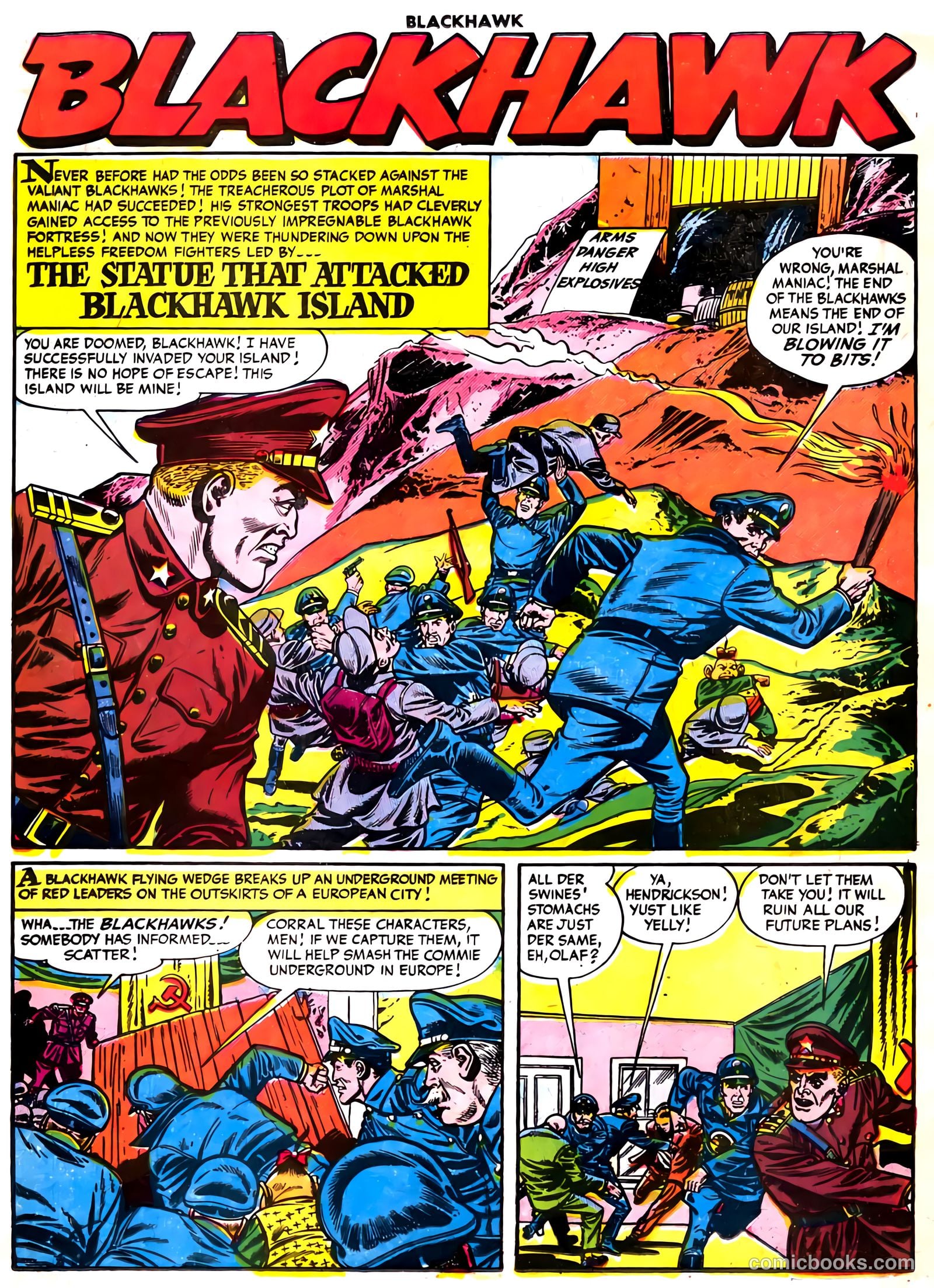 Blackhawk #91 (1955) — page 18 of 36