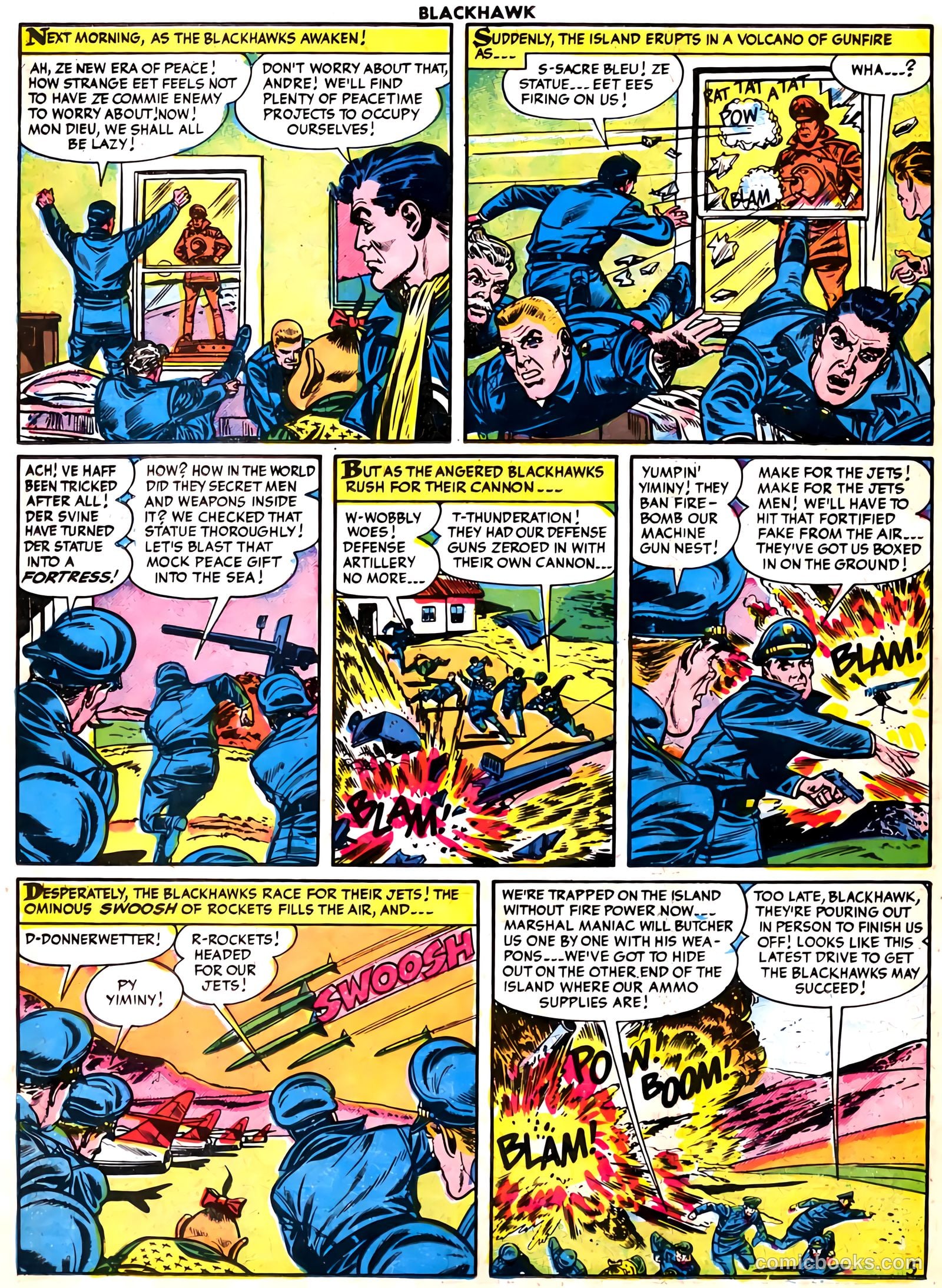 Blackhawk #91 (1955) — page 22 of 36