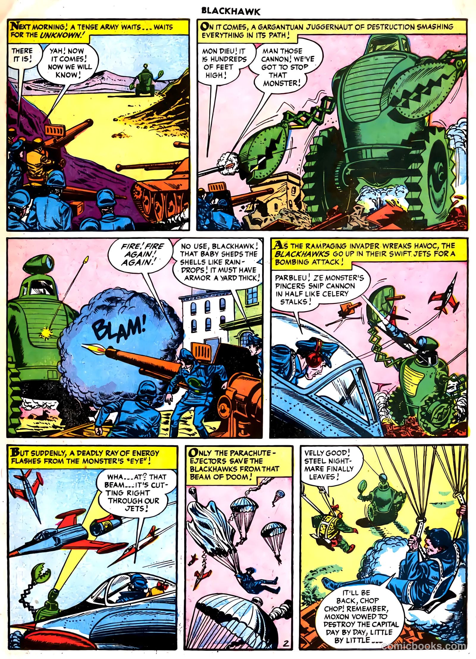 Blackhawk #91 (1955) — page 27 of 36