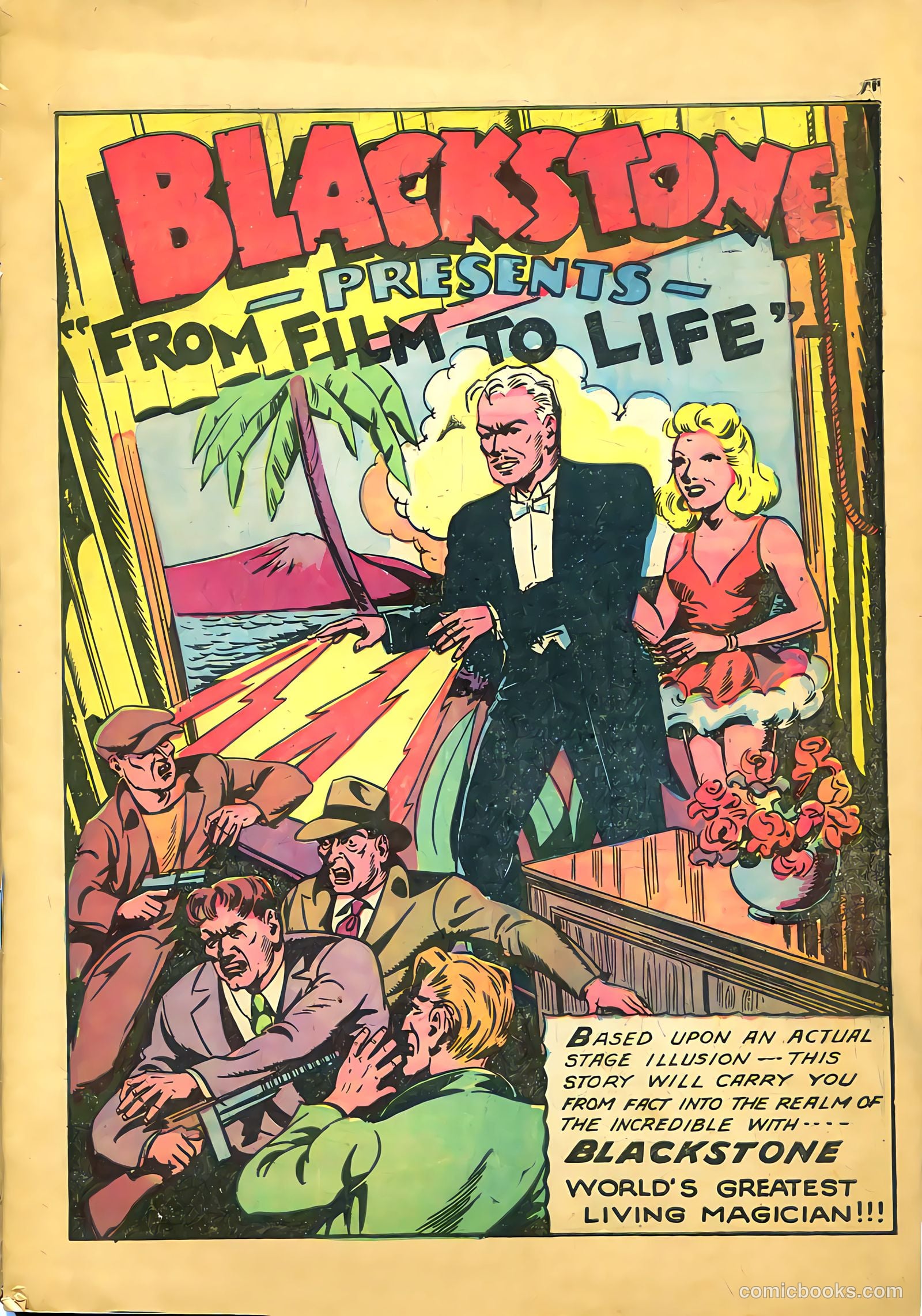 Blackstone Master Magician Comics #1 (1946) — page 3 of 52