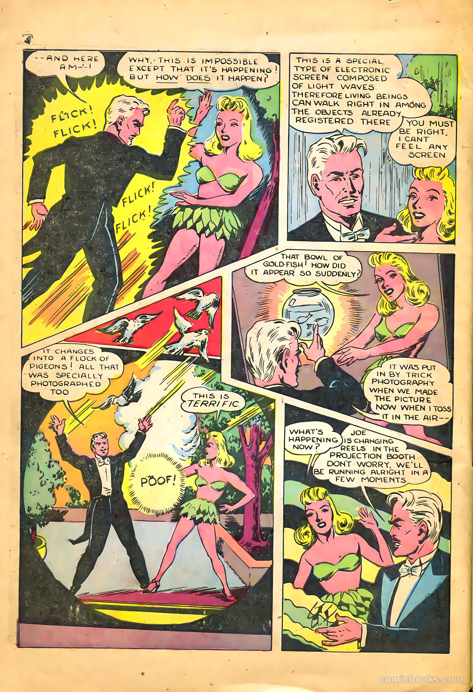 Blackstone Master Magician Comics #1 (1946) — page 6 of 52