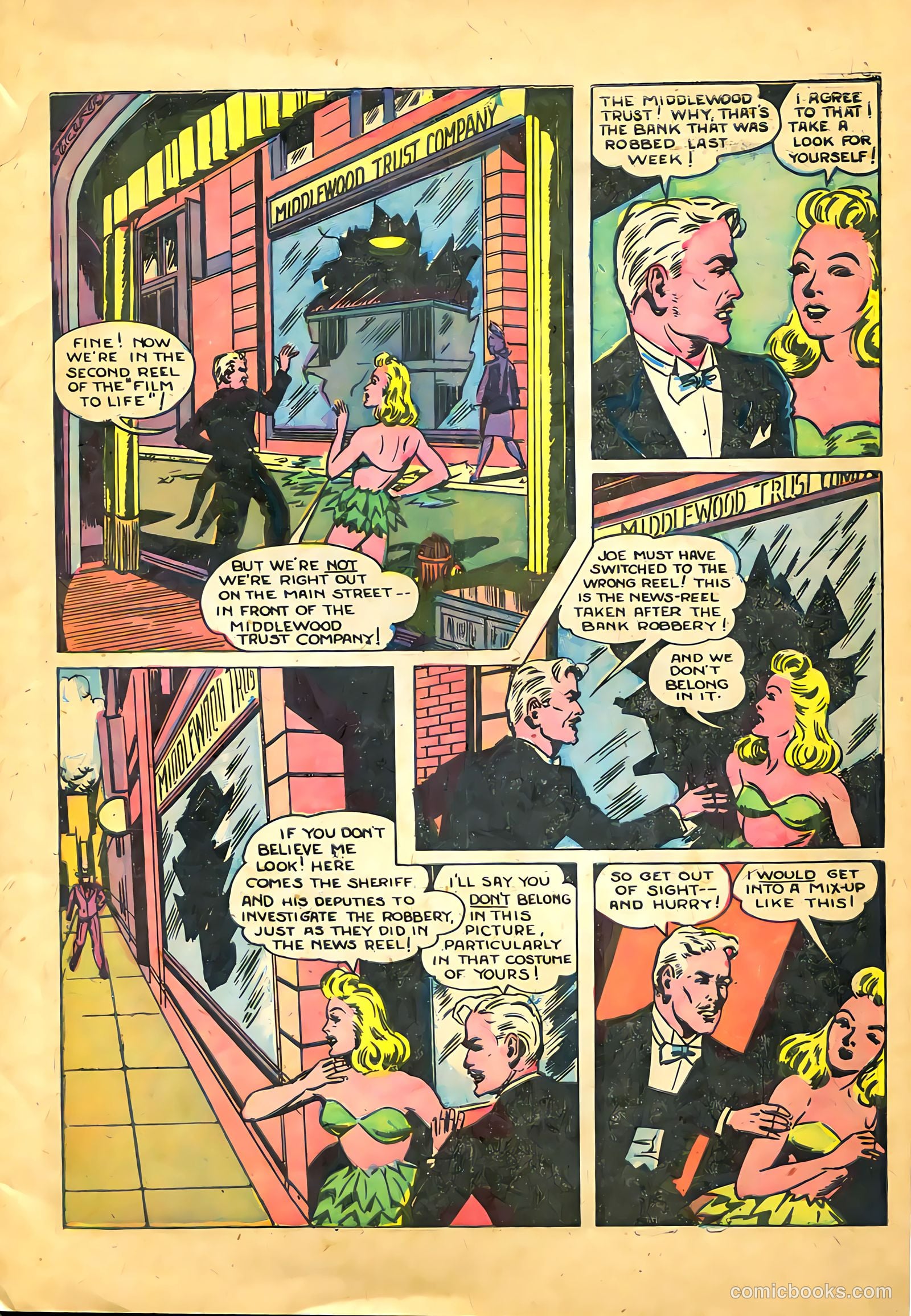 Blackstone Master Magician Comics #1 (1946) — page 7 of 52