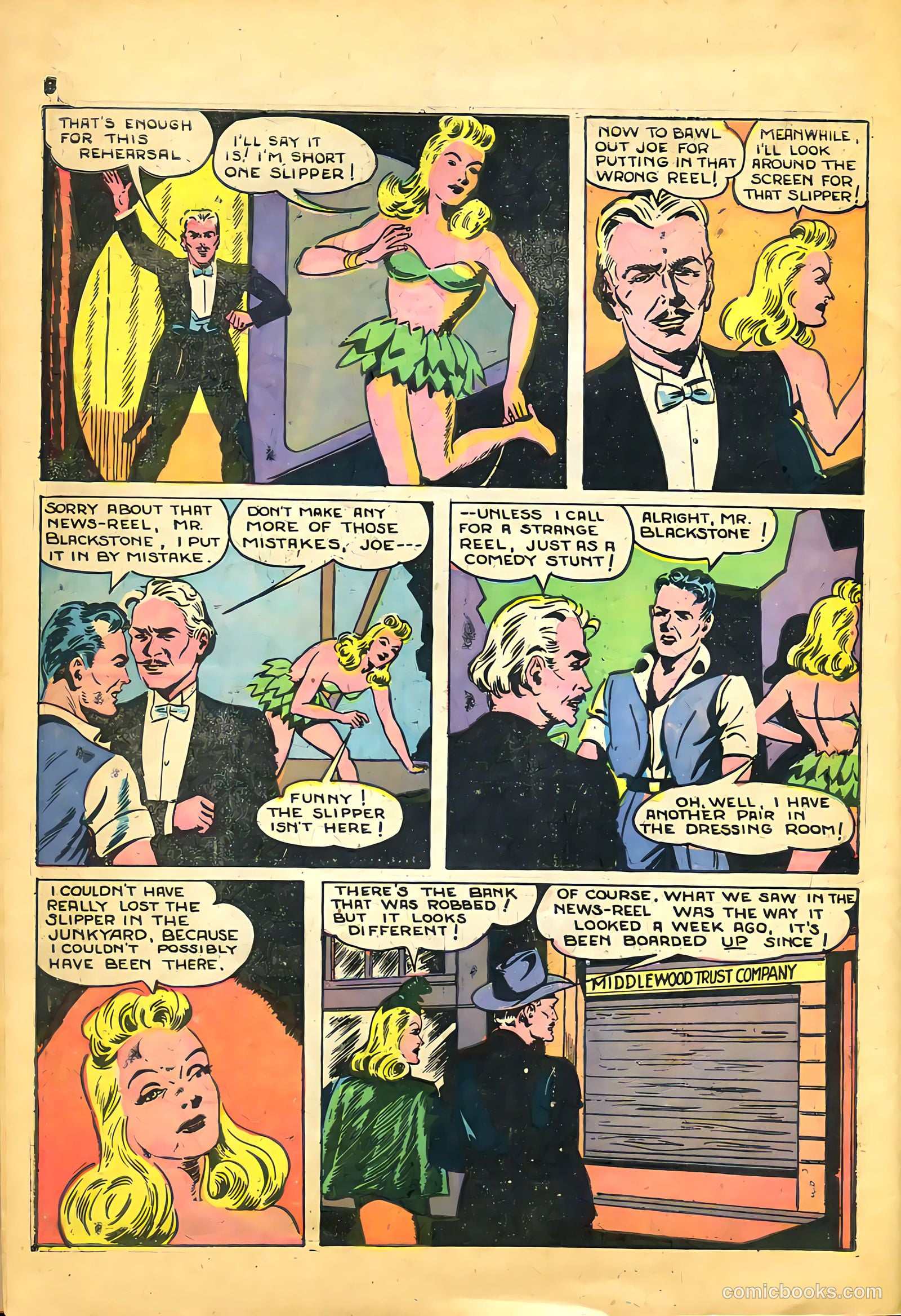 Blackstone Master Magician Comics #1 (1946) — page 10 of 52