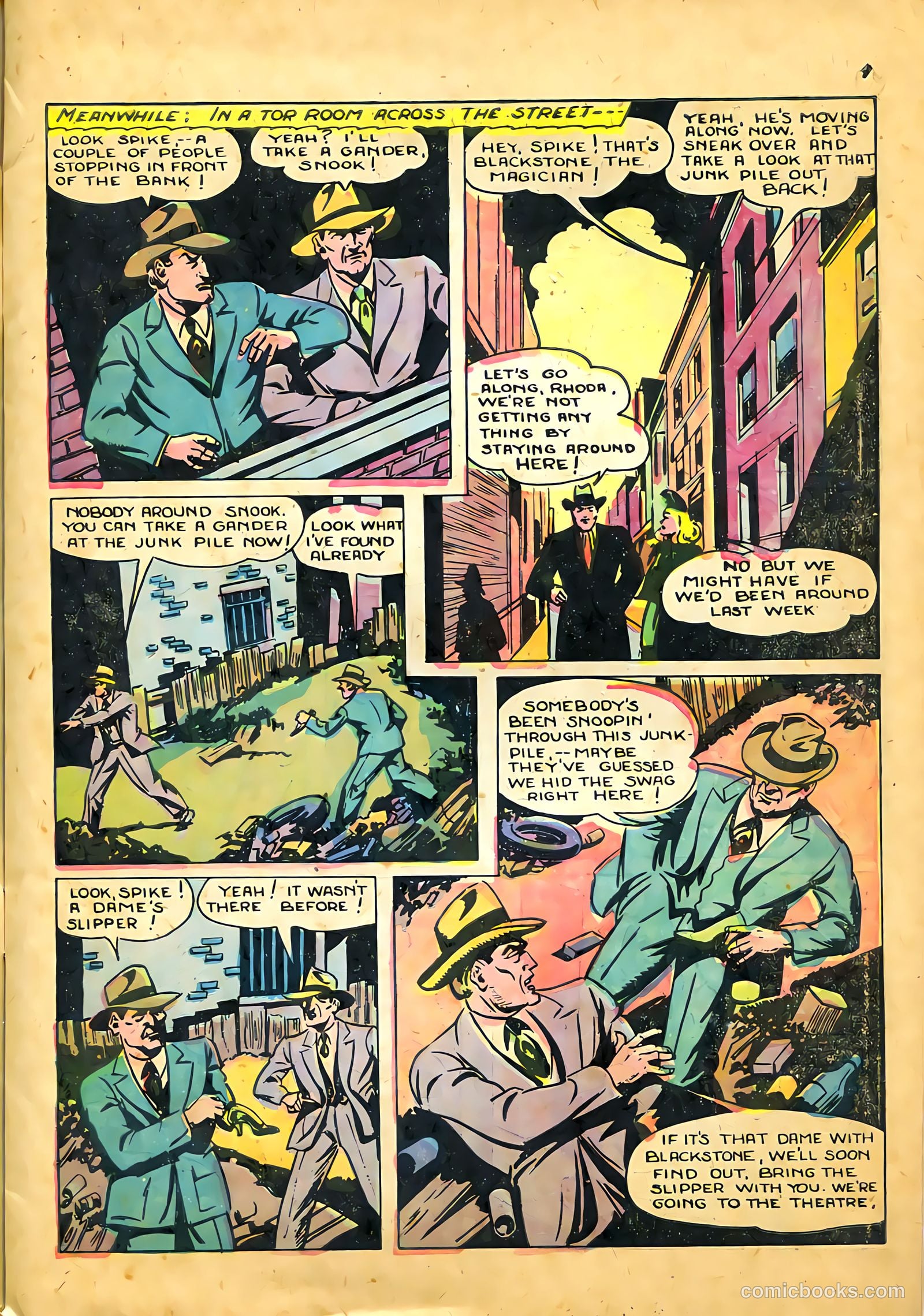 Blackstone Master Magician Comics #1 (1946) — page 11 of 52