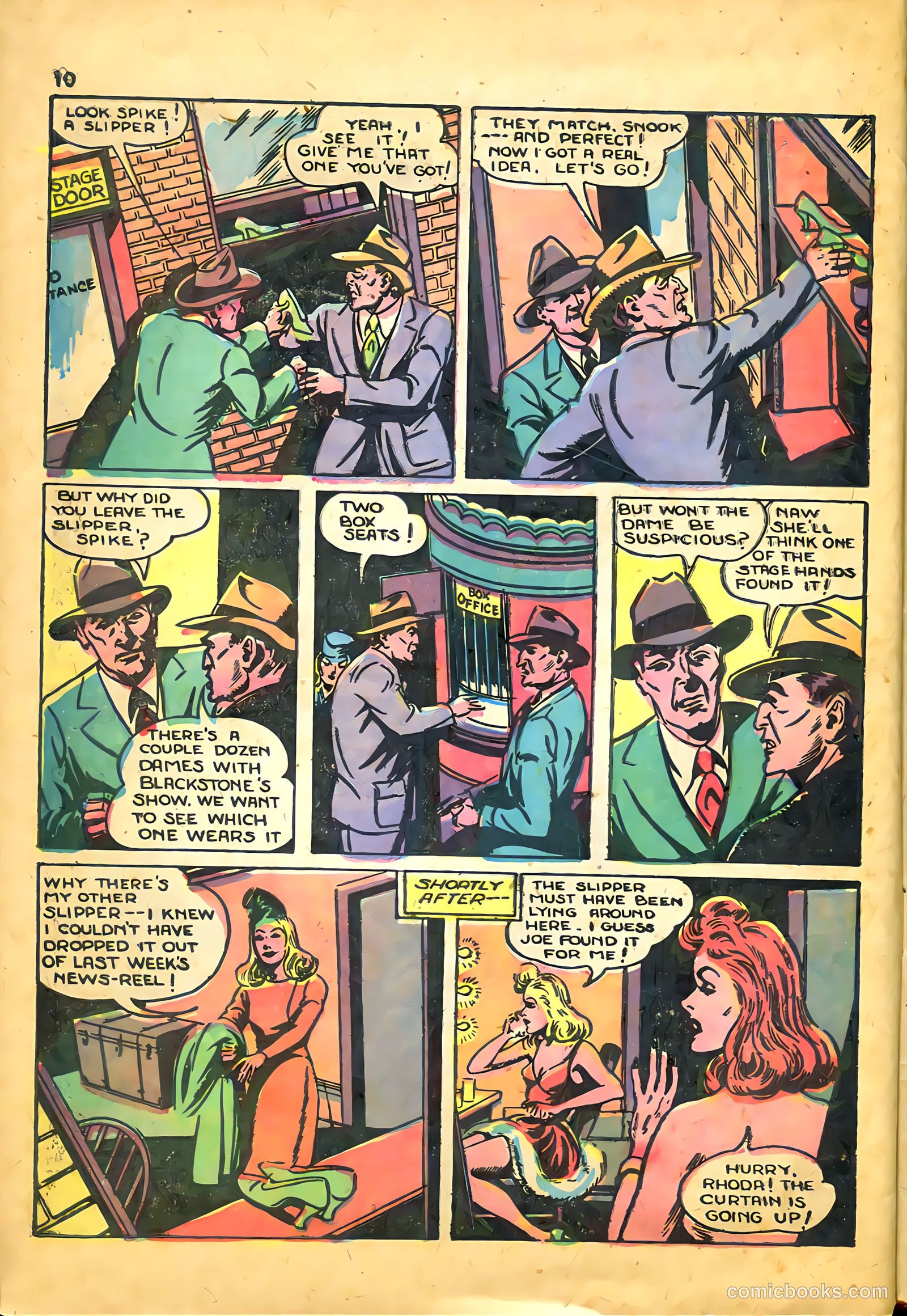 Blackstone Master Magician Comics #1 (1946) — page 12 of 52