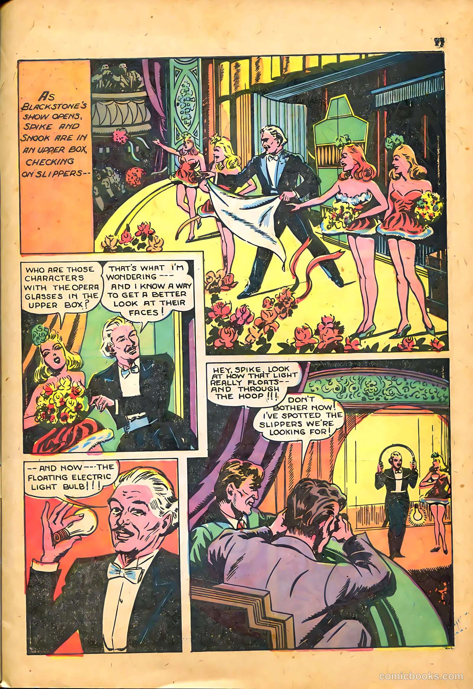 Blackstone Master Magician Comics #1 (1946) — page 13 of 52